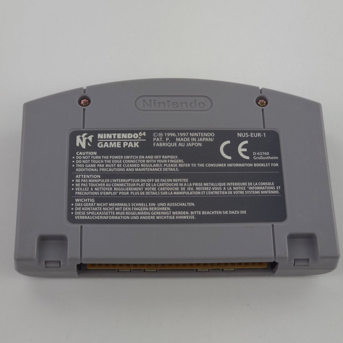 Nintendo 64 Spiel Pokémon Snap PAL Modul