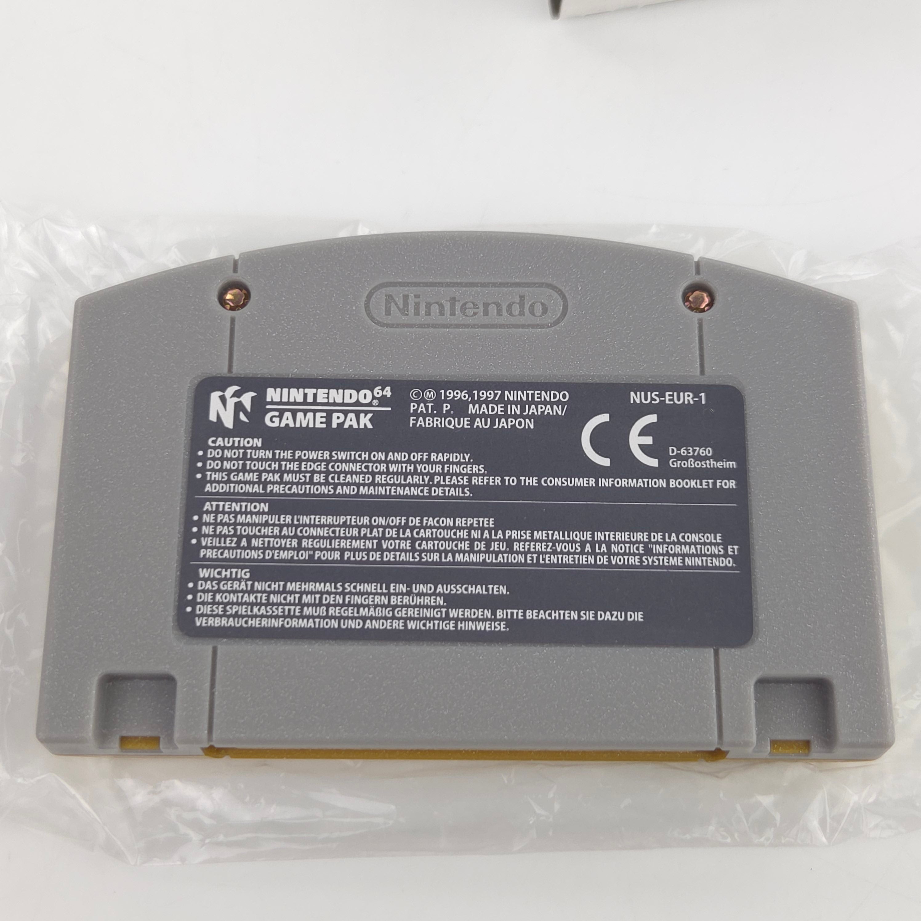 Nintendo 64 Spiel Pokemon Stadium 2 N64 OVP CIB PAL NOE