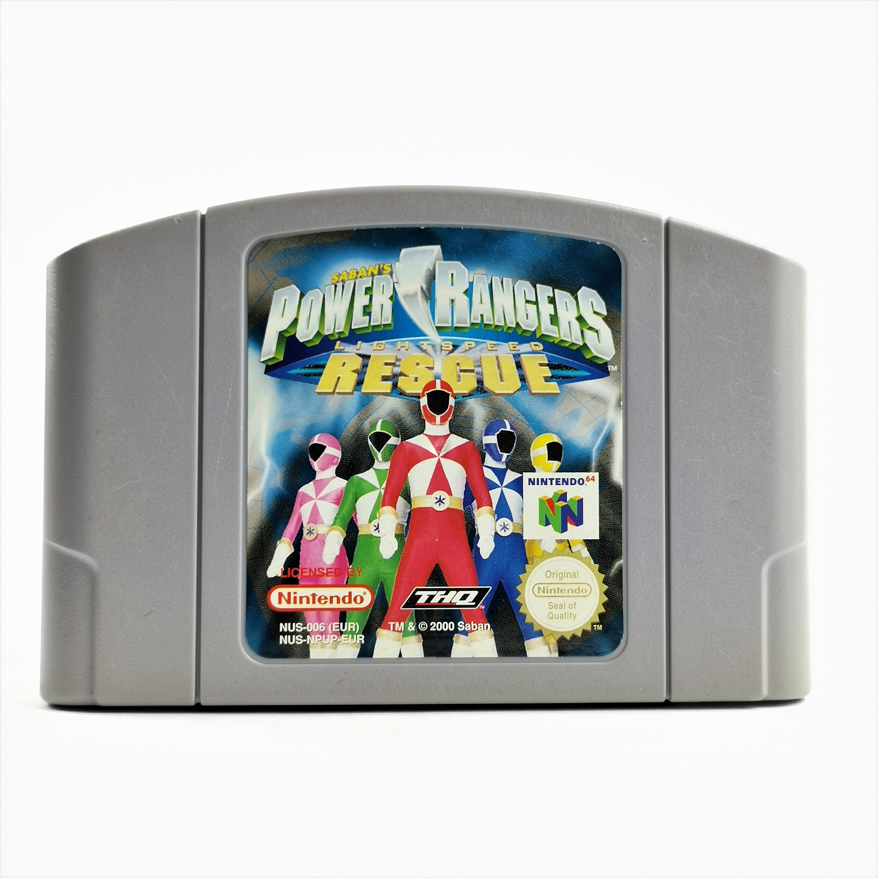 Nintendo 64 Spiel – Power Rangers Lightspeed Rescue PAL