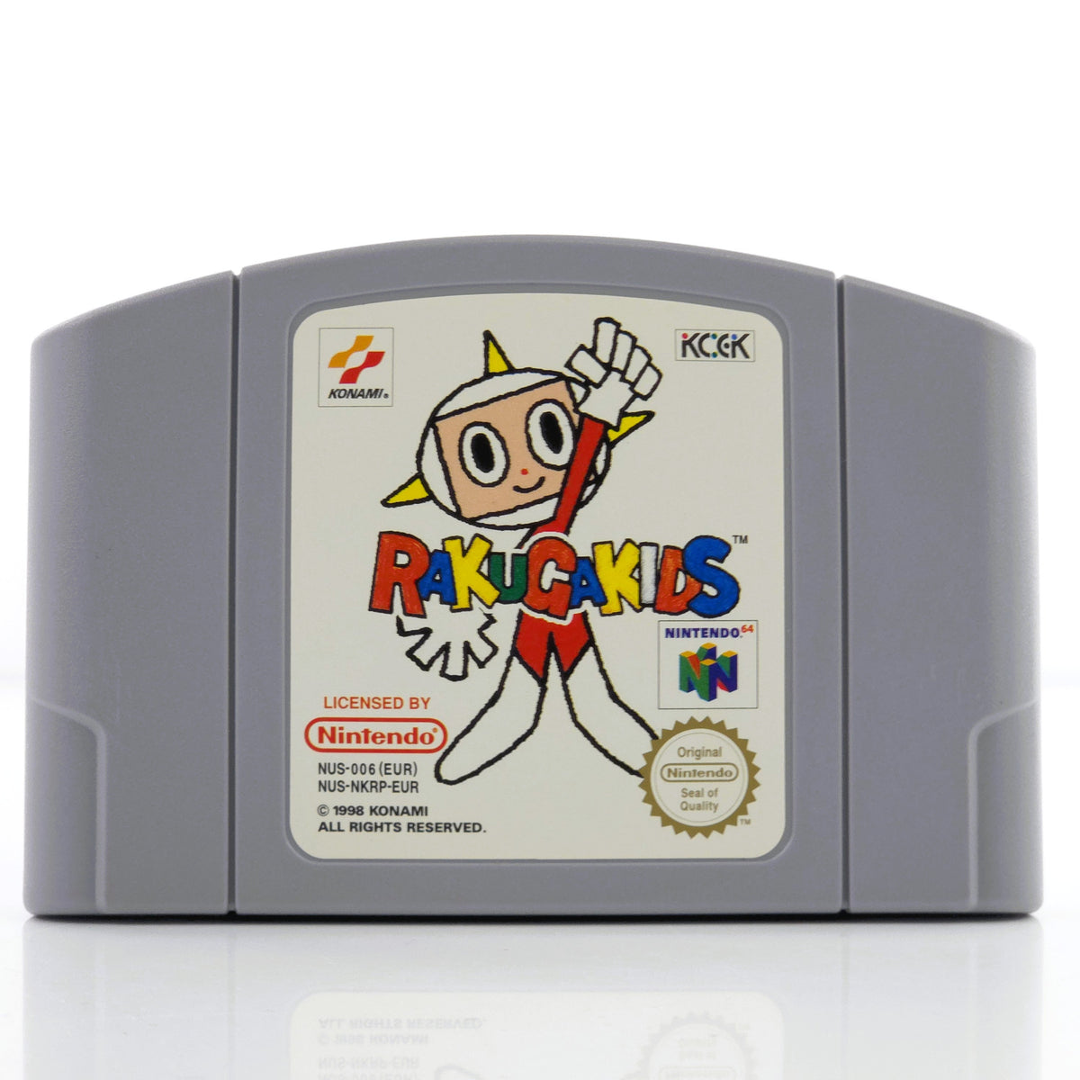 Nintendo 64 Spiel Rakugakids Modul PAL EUR