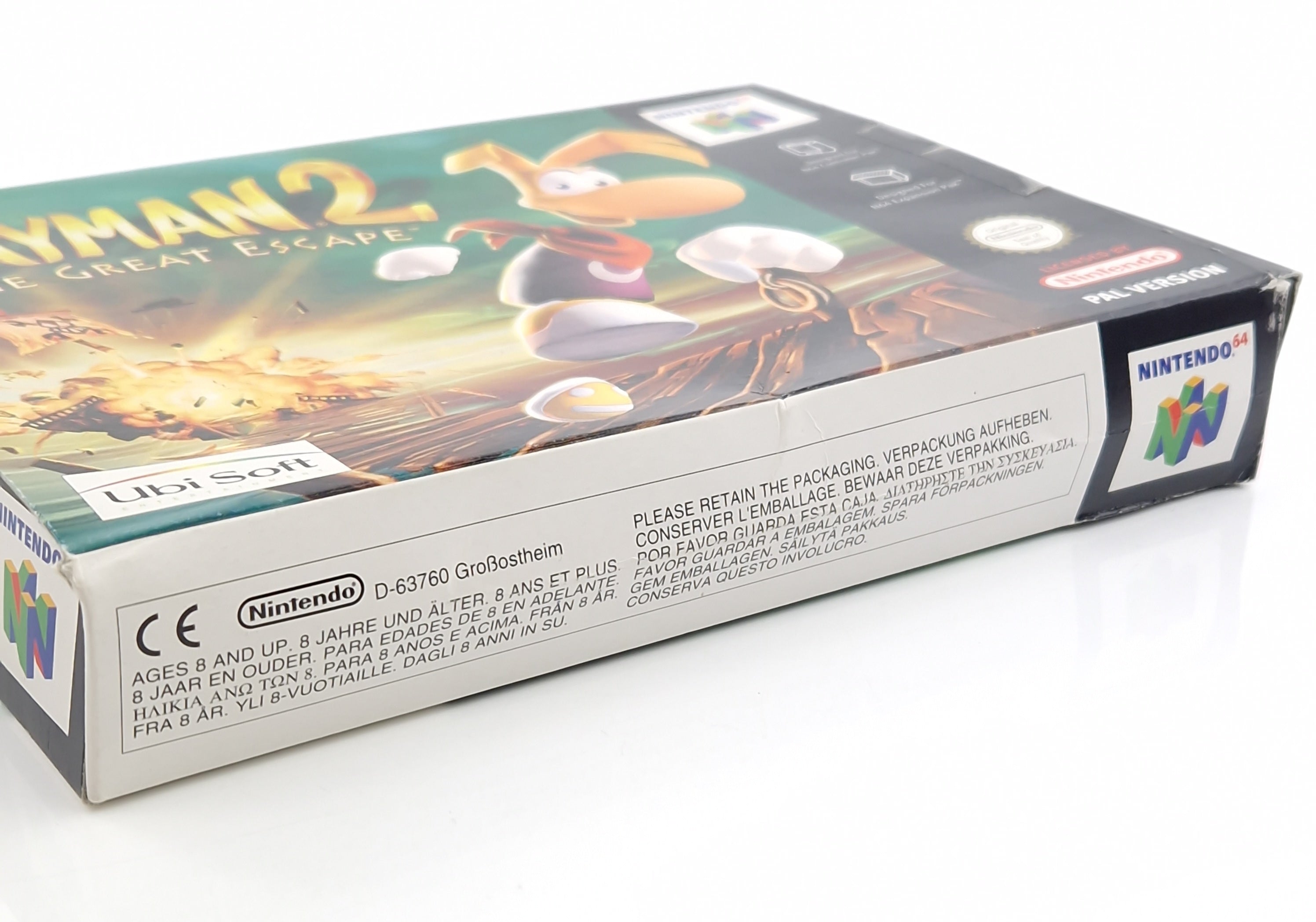 Nintendo 64 Spiel – Rayman 2 The Great Escape (OVP PAL)