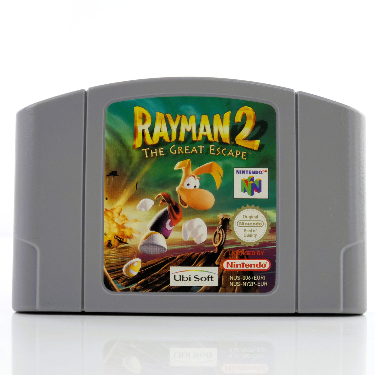 Nintendo 64 Spiel Rayman 2 The Great Escape PAL