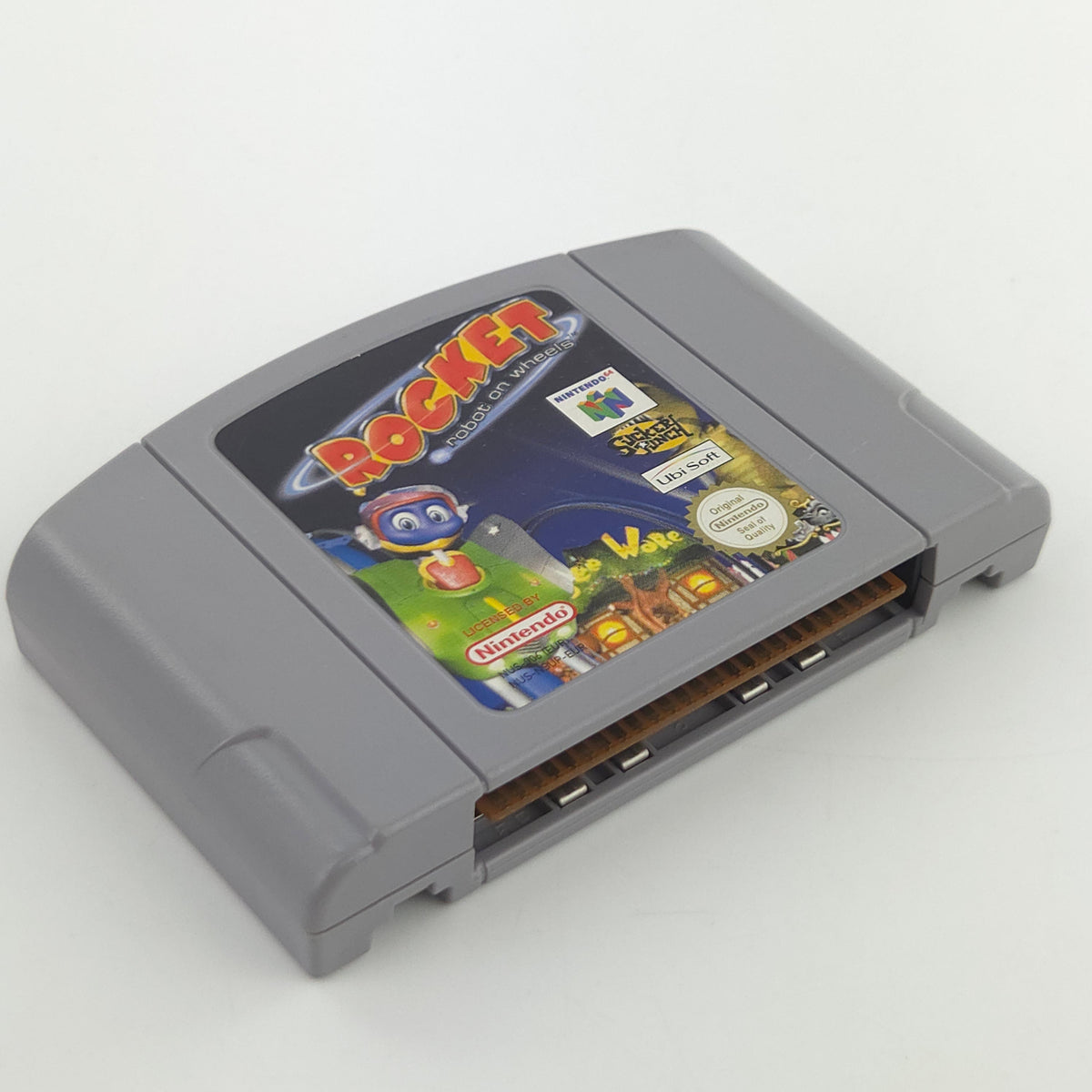 Nintendo 64 Spiel: Rocket Robot on Wheels - N64 Modul (PAL EUR) Ubi Soft