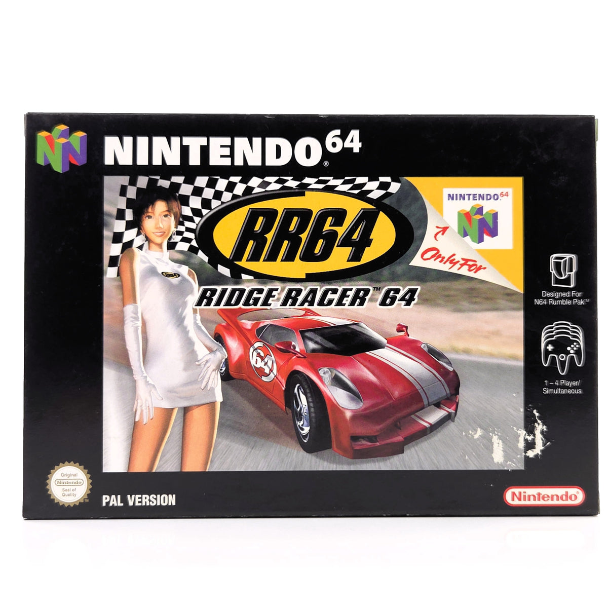 Nintendo 64 Spiel Ridge Racer CIB OVP