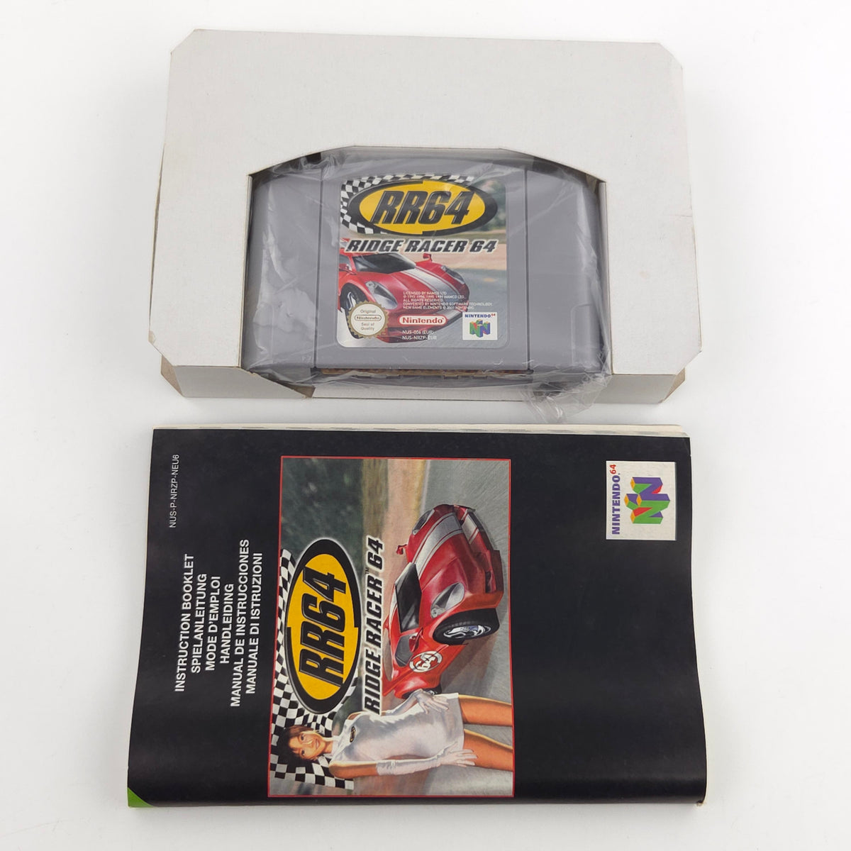 Nintendo 64 Spiel Ridge Racer CIB OVP