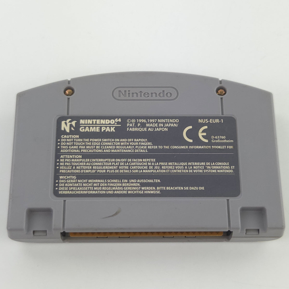 Nintendo 64 Spiel: Shadow Man Rette deine Seele - N64 Modul Cartridge (PAL NOE)