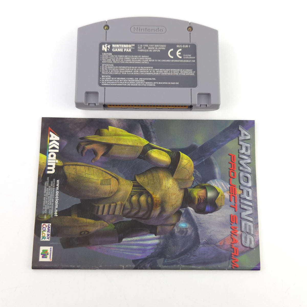 Nintendo 64 Spiel Shadow Man OVP PAL