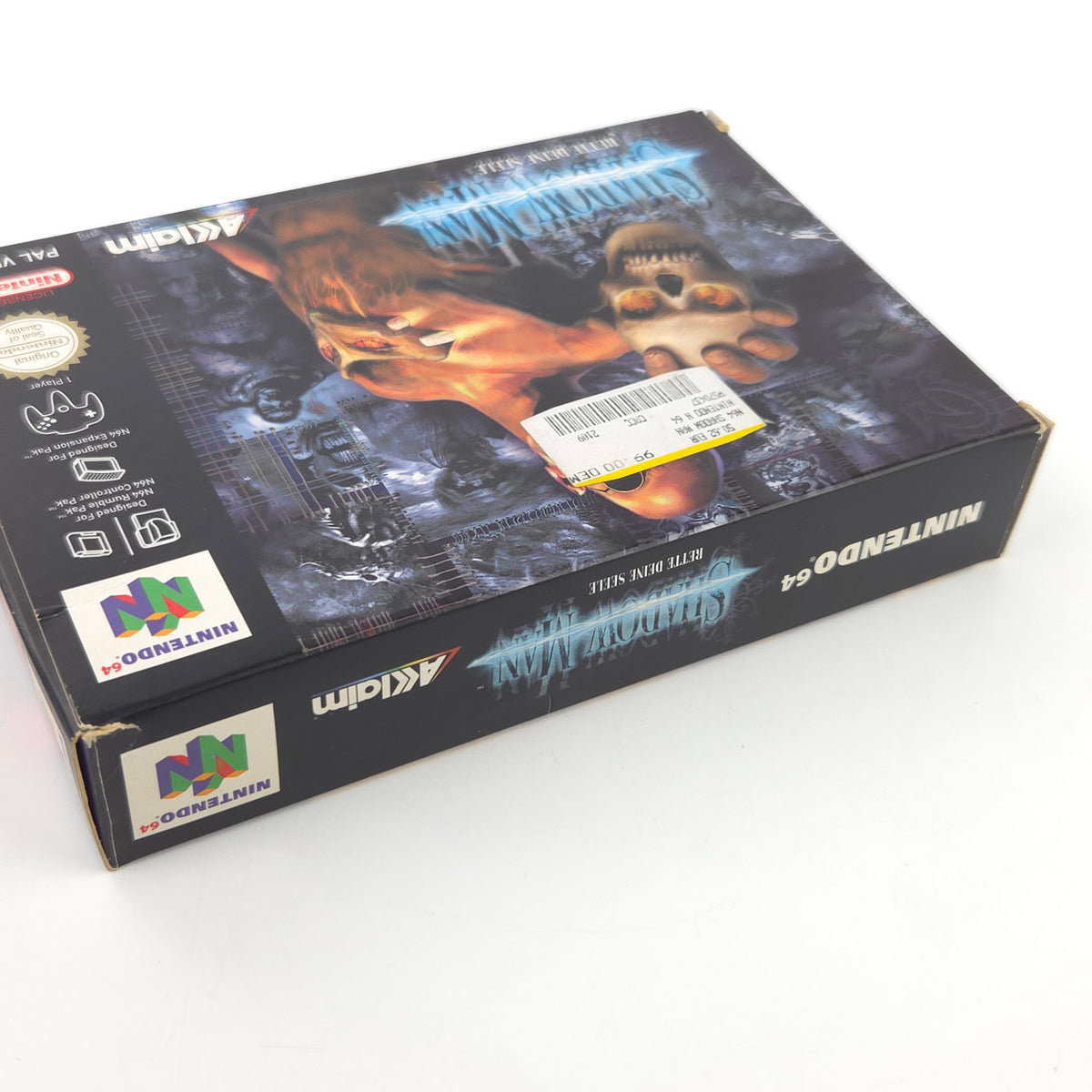 Nintendo 64 Spiel Shadow Man OVP PAL