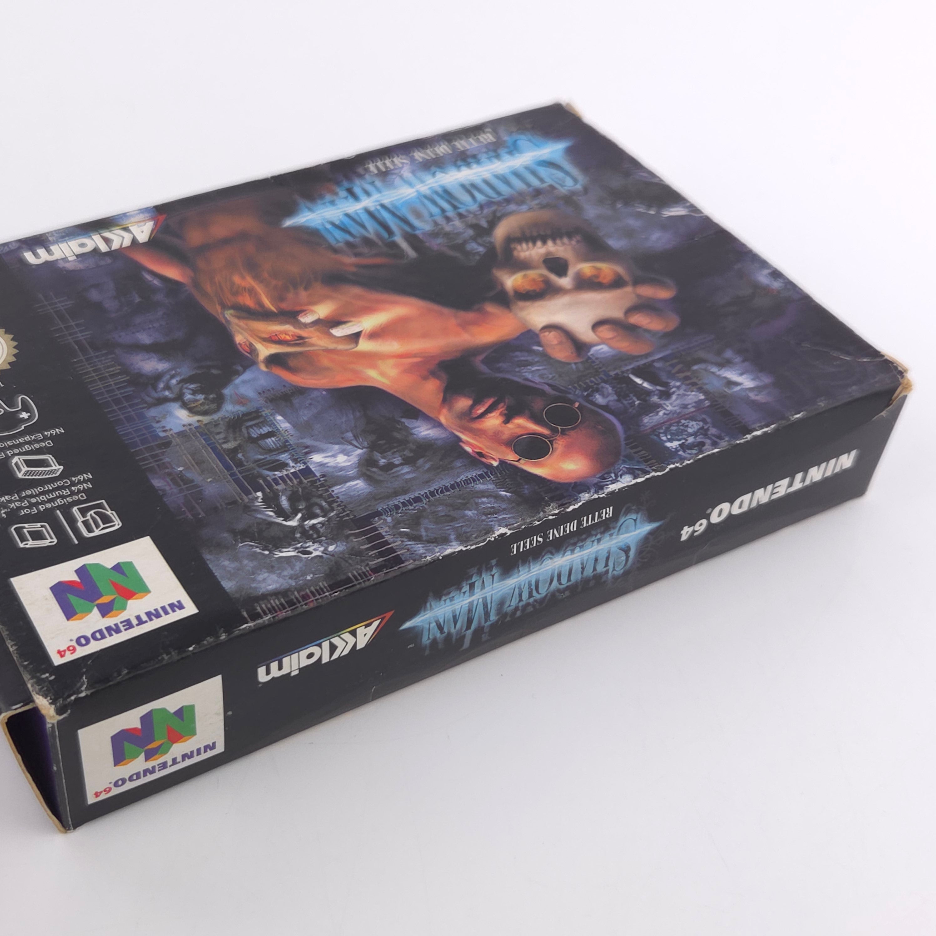 Nintendo 64 Spiel Shadow Man CIB N64 OVP PAL NOE Acclaim