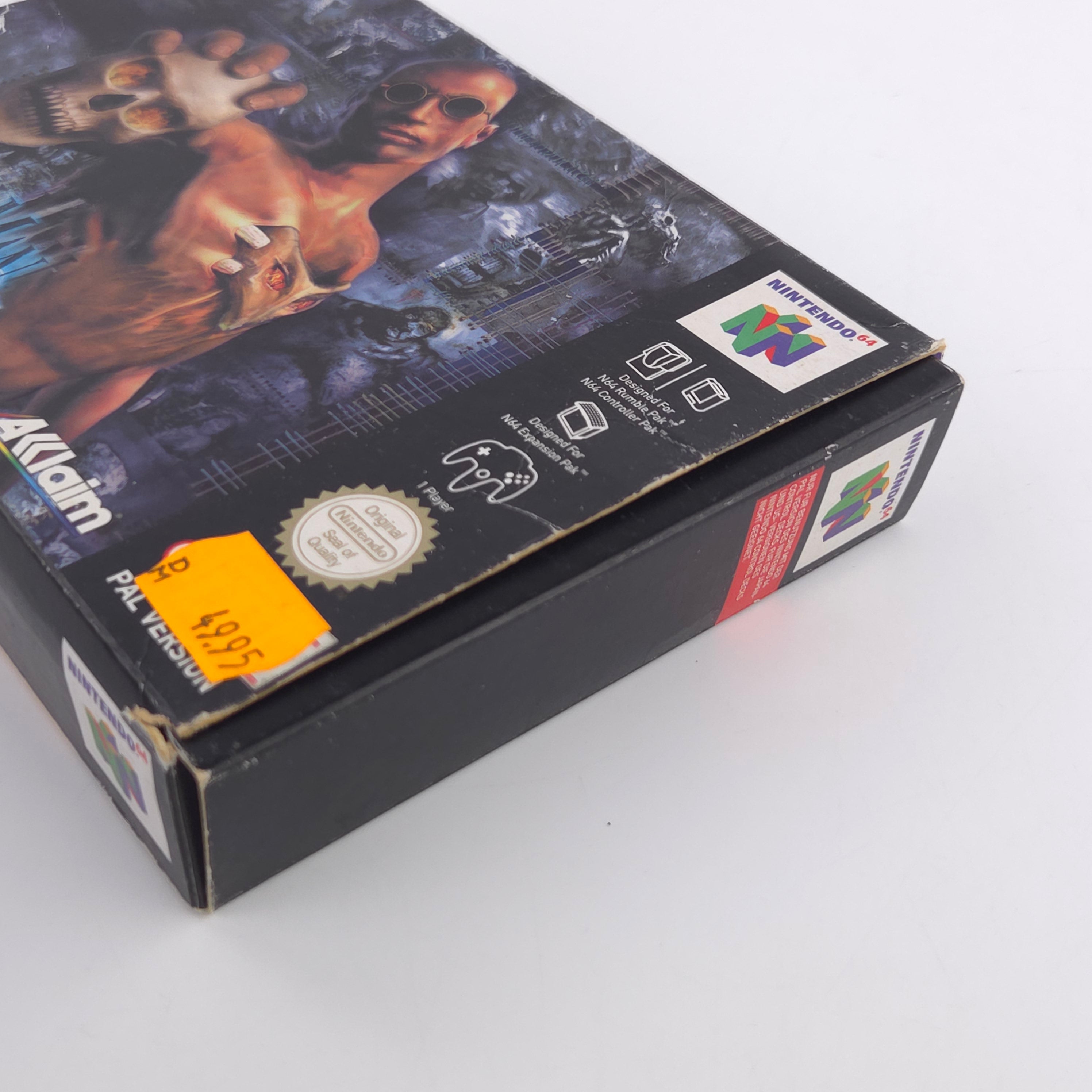 Nintendo 64 Spiel Shadow Man CIB N64 OVP PAL NOE Acclaim
