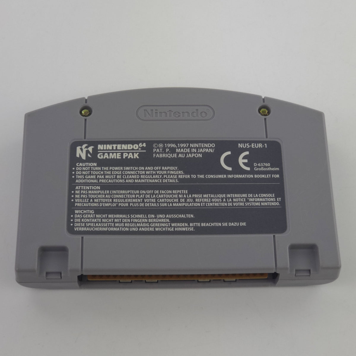Nintendo 64 Spiel Star Wars Episode 1 Naboo PAL