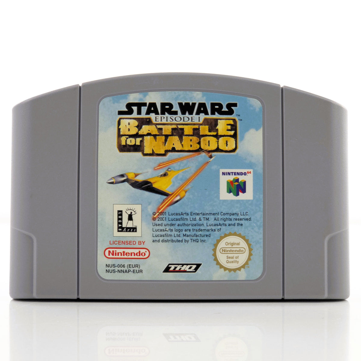 Nintendo 64 Spiel Star Wars Episode 1 Naboo PAL