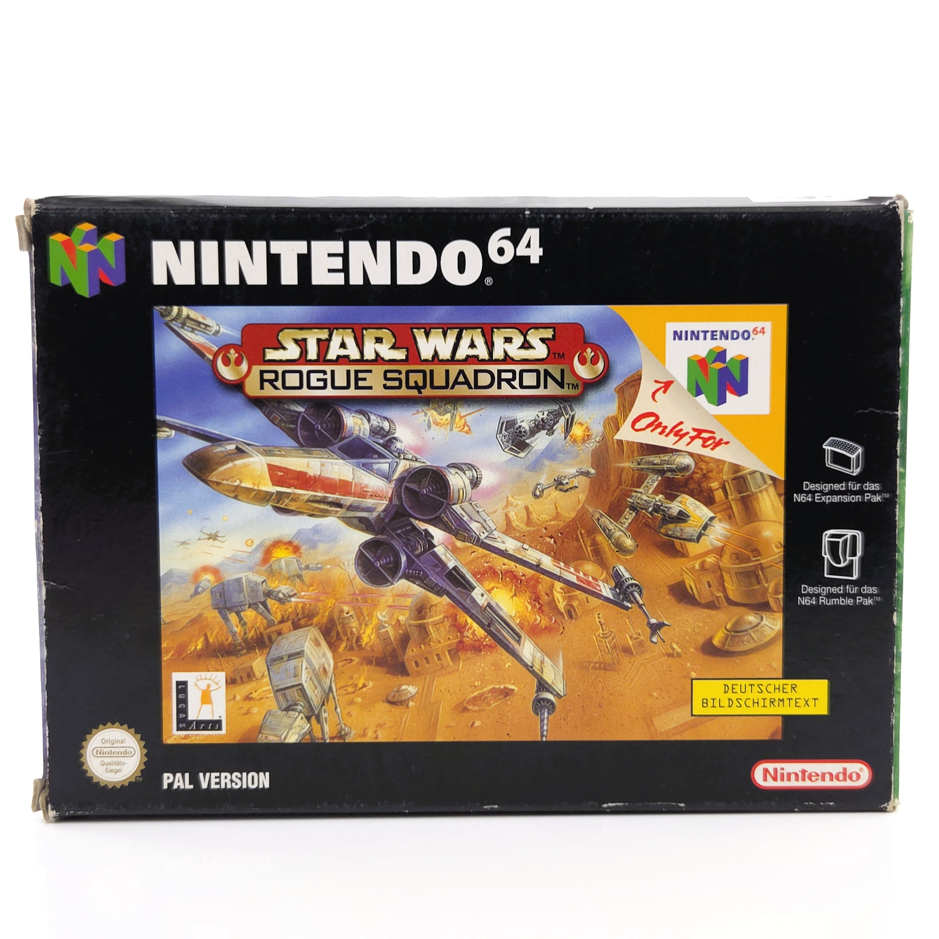 Nintendo 64 Spiel – Star Wars Rogue Squadron (OVP)