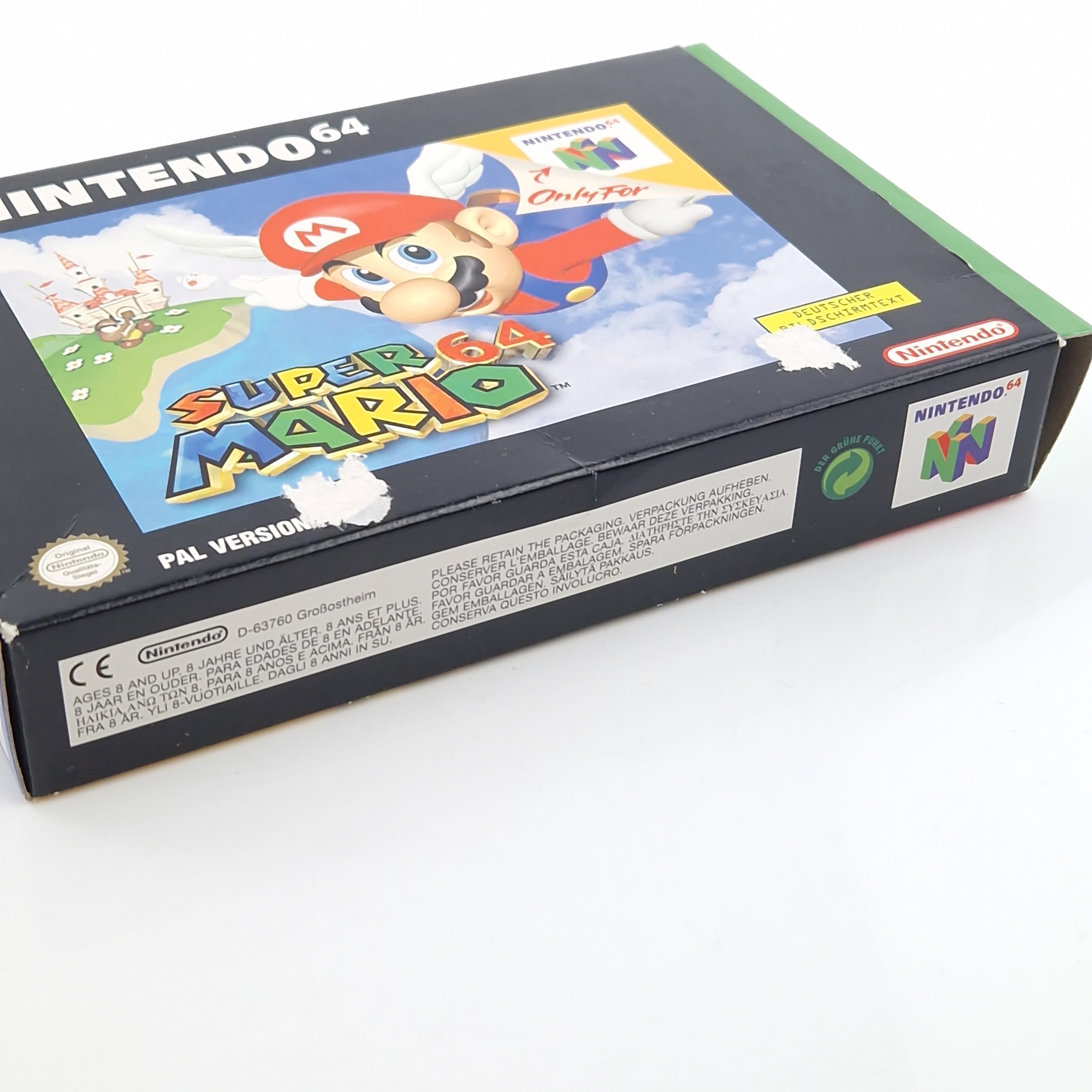 Nintendo 64 Spiel – Super Mario 64 Modul OVP PAL N64