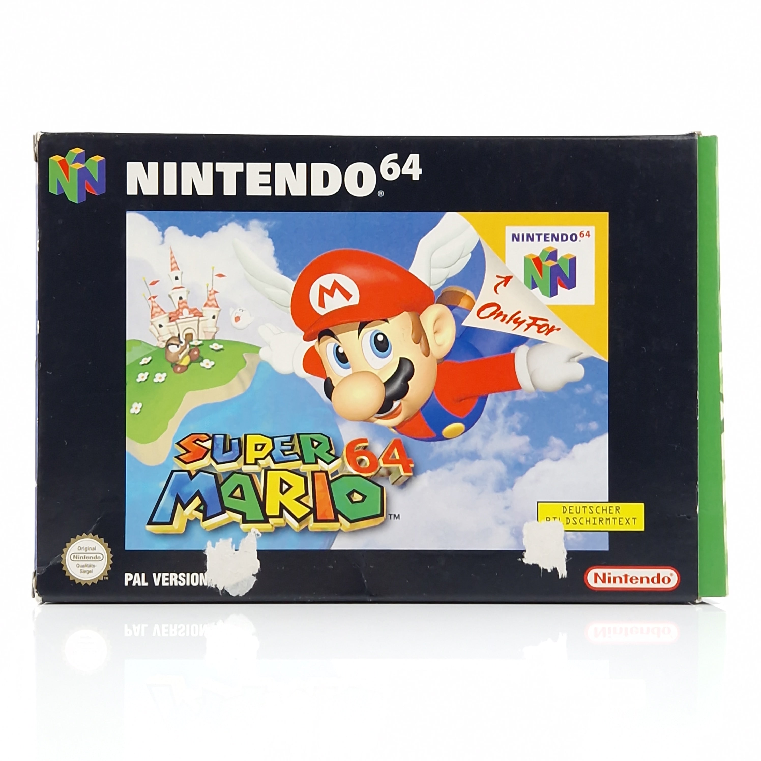 Nintendo 64 Spiel – Super Mario 64 Modul OVP PAL N64