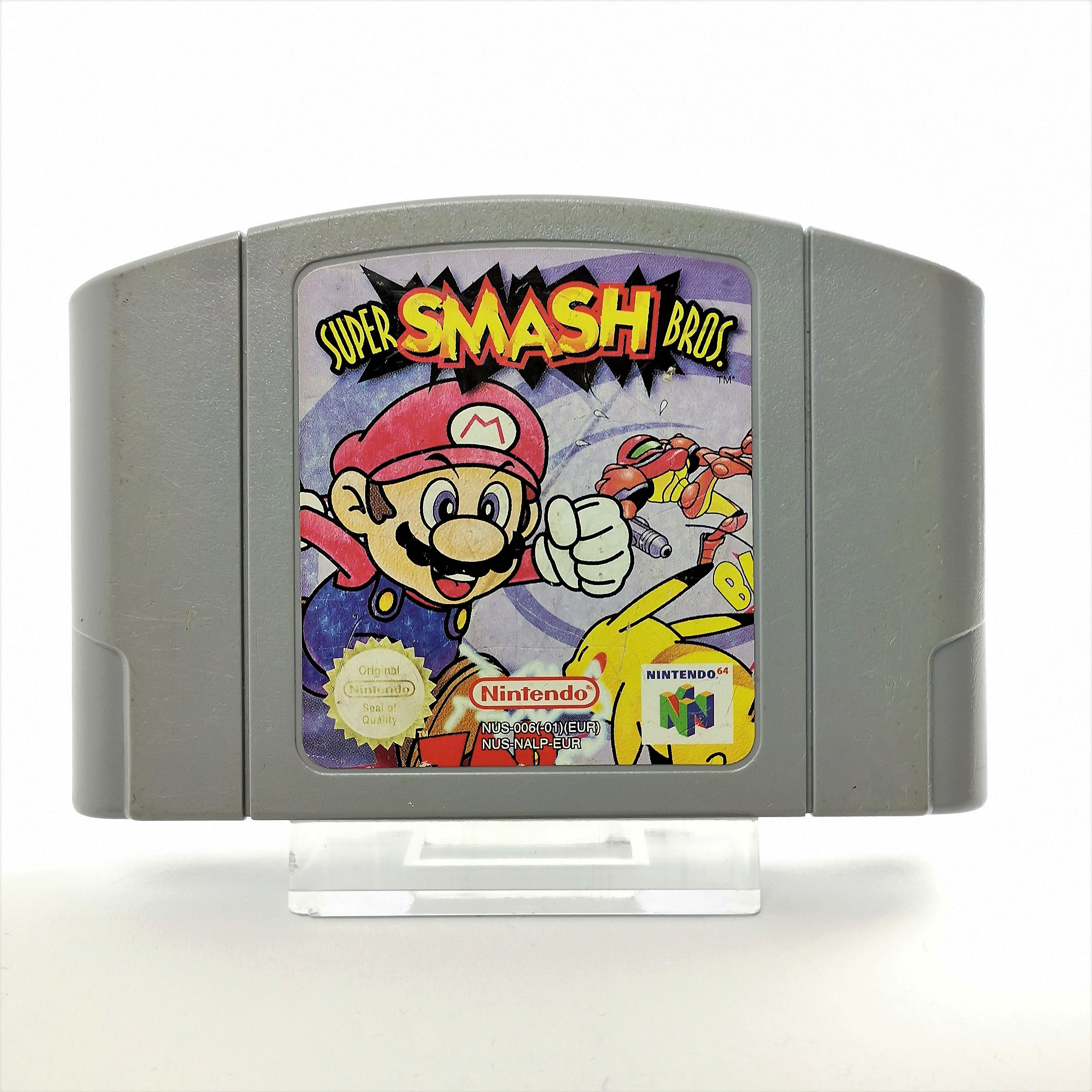 Nintendo 64 Spiel – Super Smash Bros Modul PAL EUR