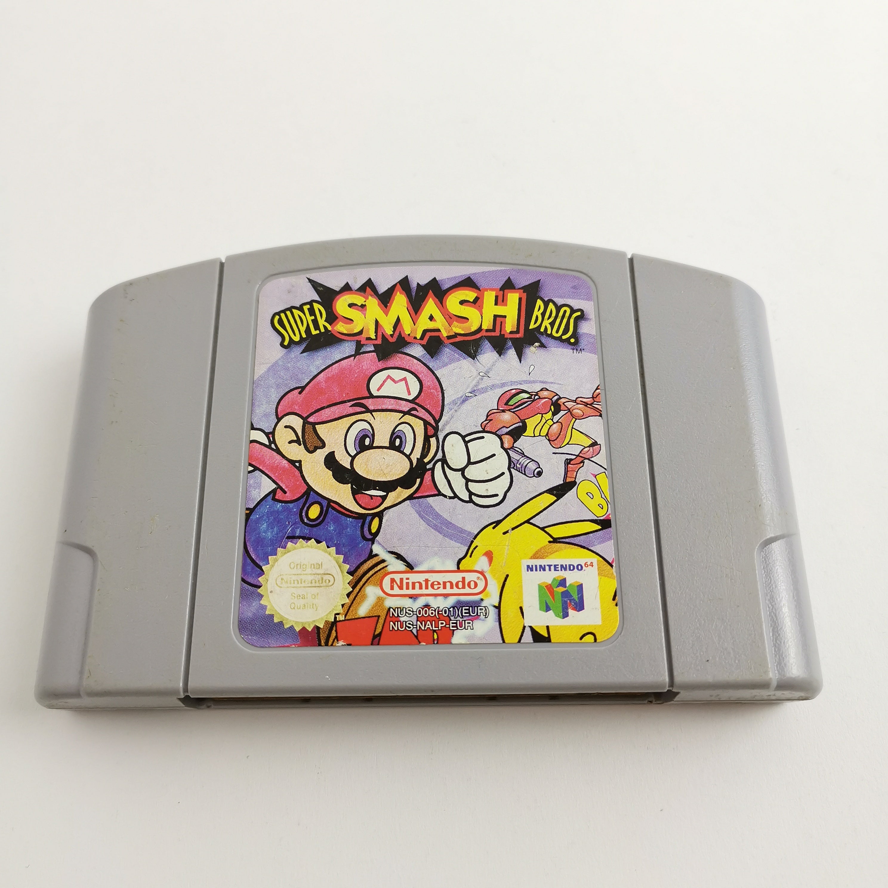 Nintendo 64 Spiel – Super Smash Bros Modul PAL EUR