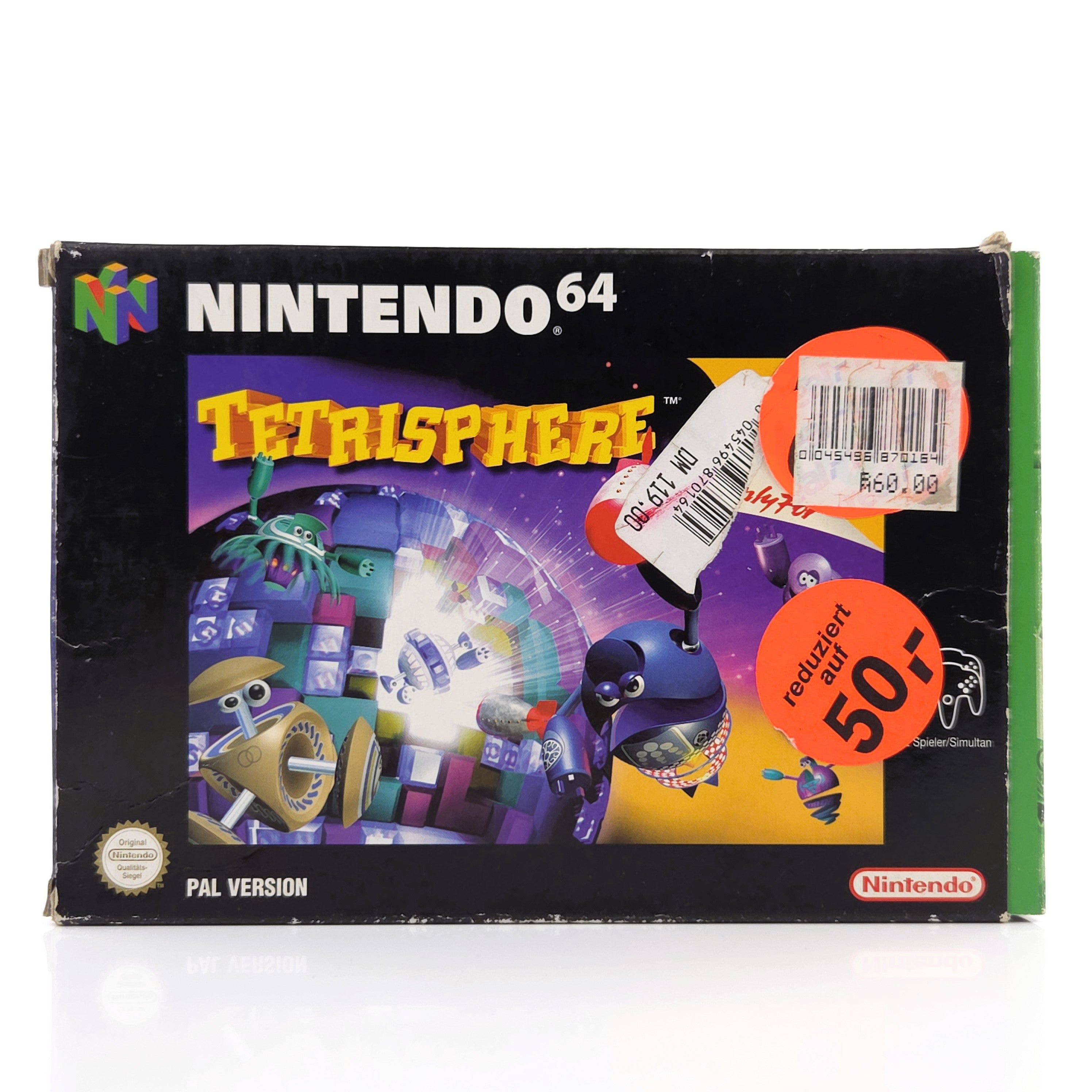 Nintendo 64 Spiel – Tetrisphere (N64 OVP PAL)