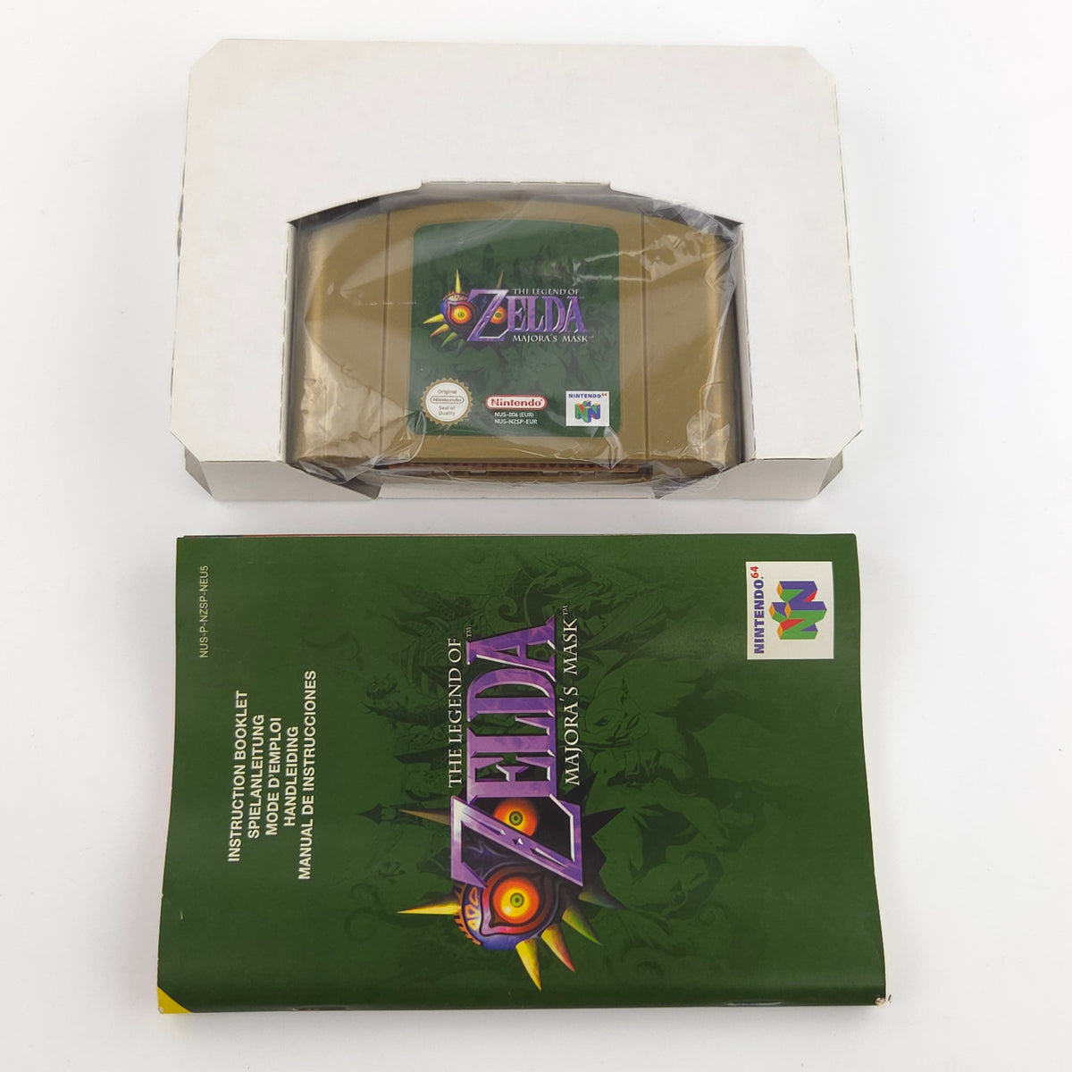 Nintendo 64 Spiel The Legend of Zelda Majoras Mask OVP