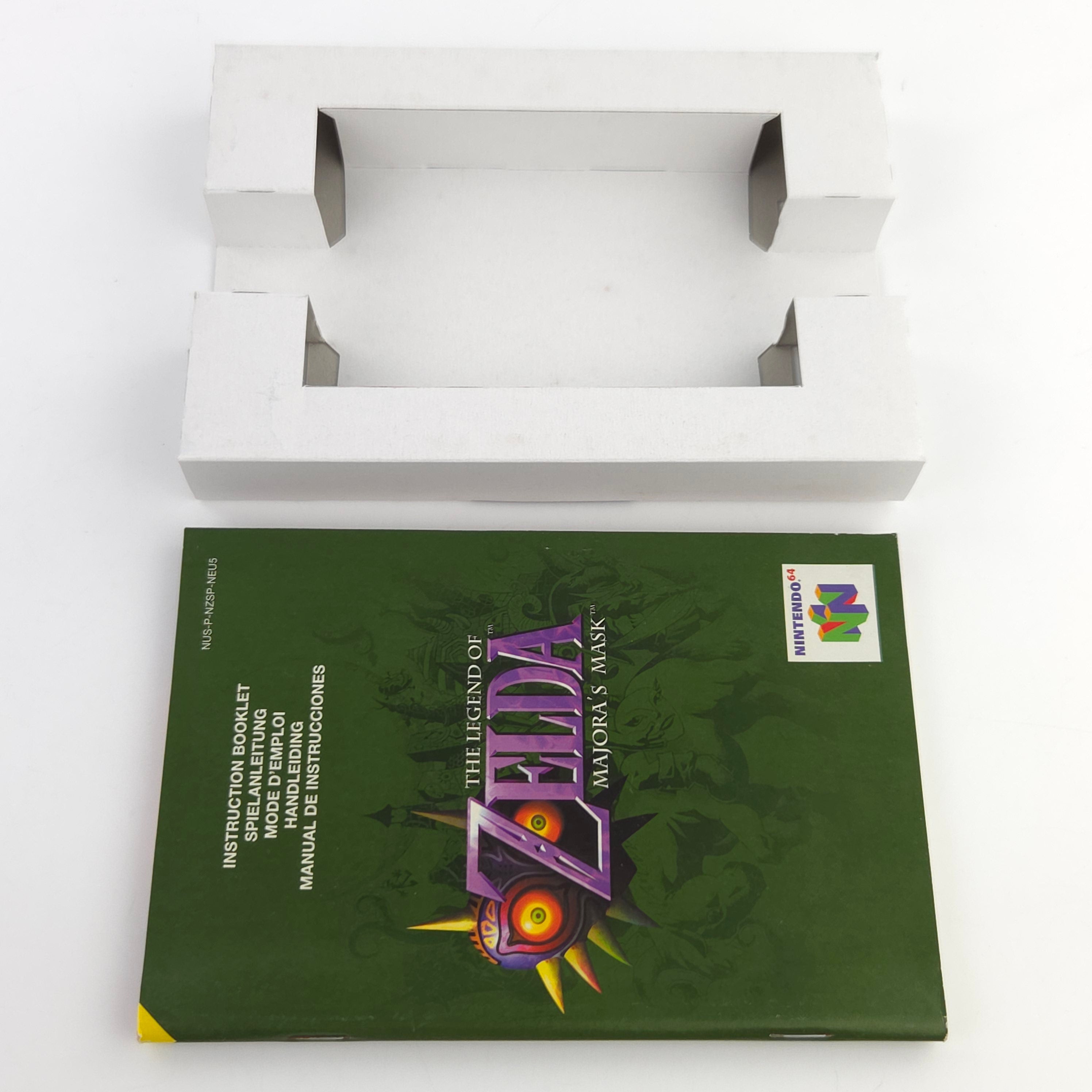 Nintendo 64 Spiel Legend of Zelda Majoras Mask N64 OVP CIB