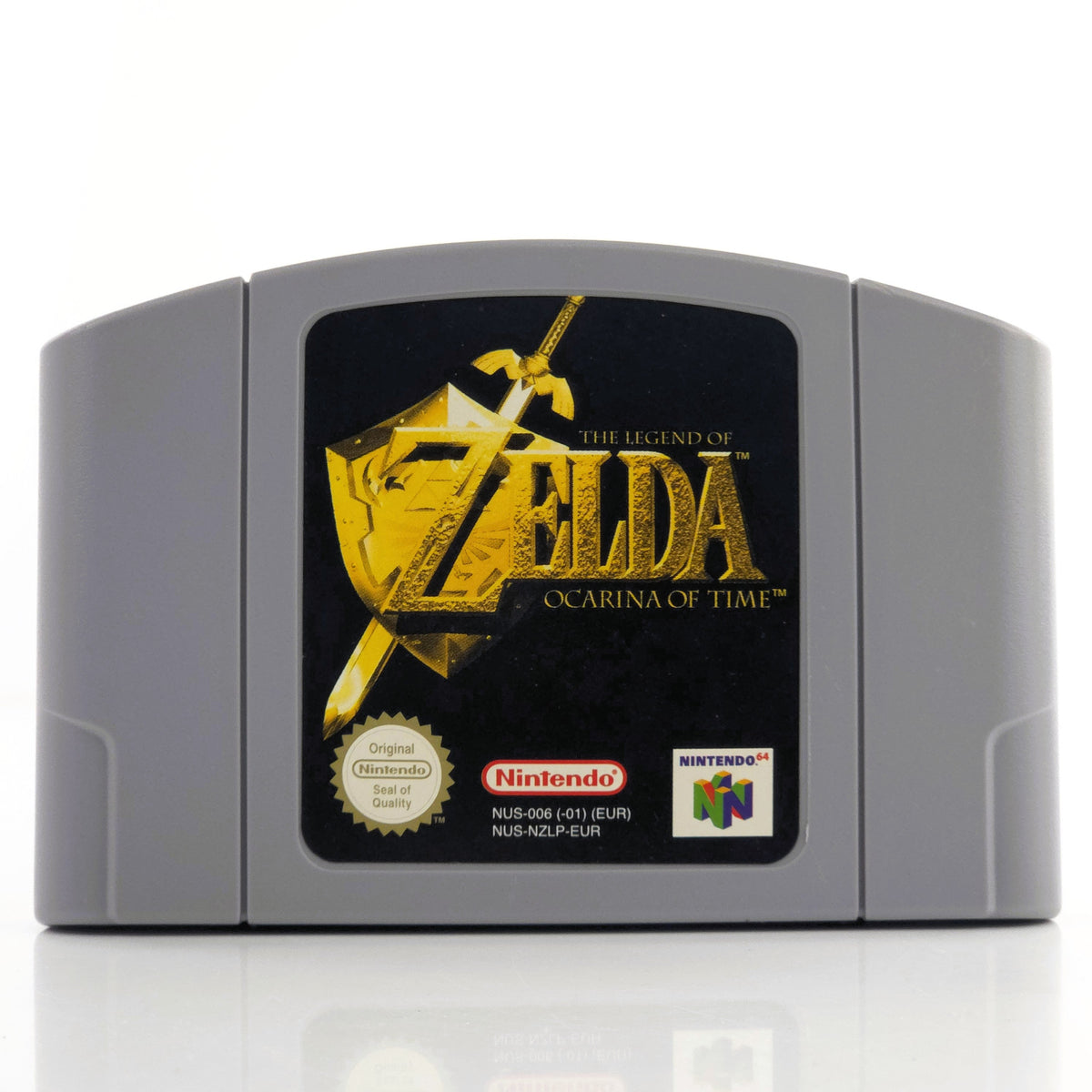 Nintendo 64 Spiel Ocarina of Time PAL EUR Top Zustand