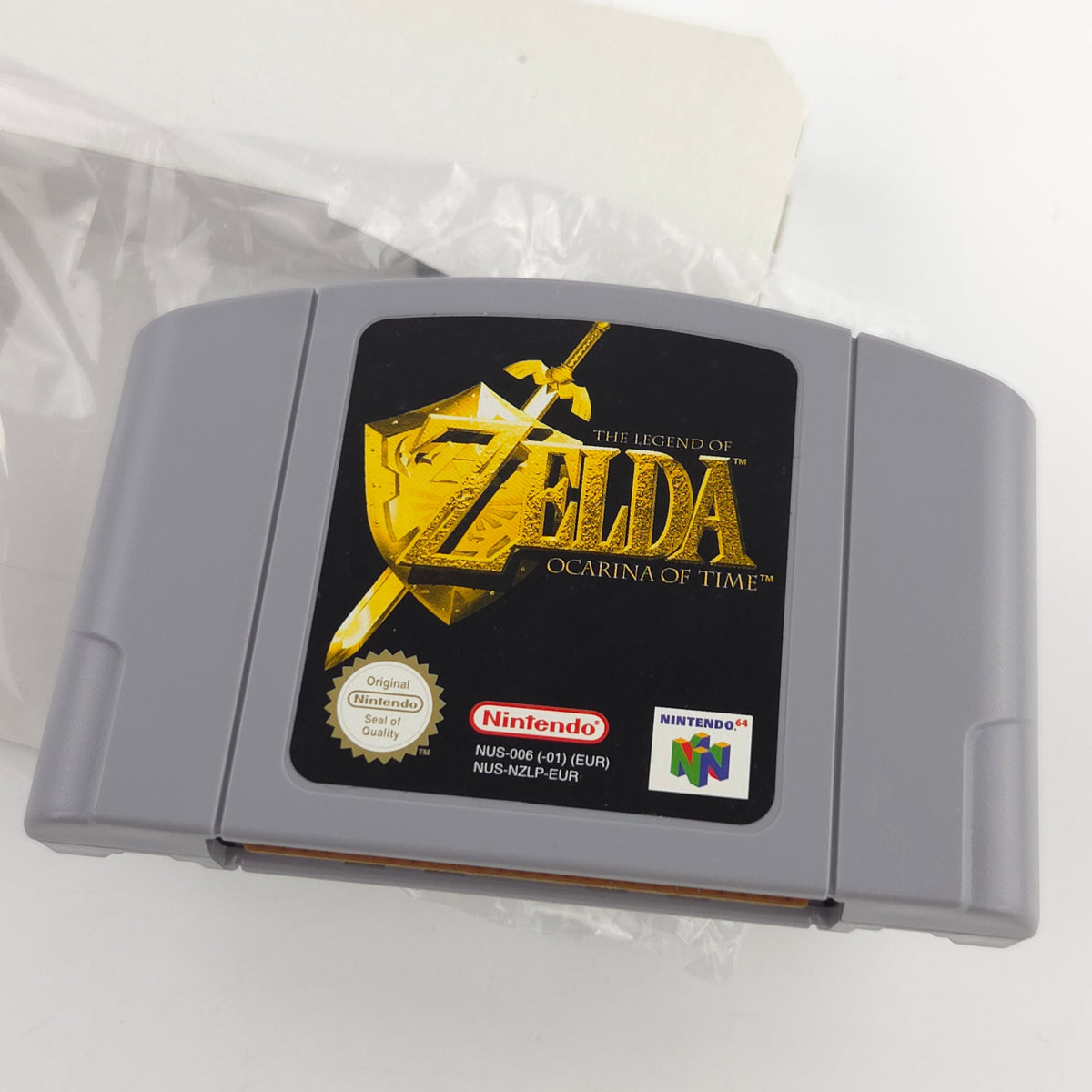 Nintendo 64 Spiel Zelda Ocarina of Time OVP PAL