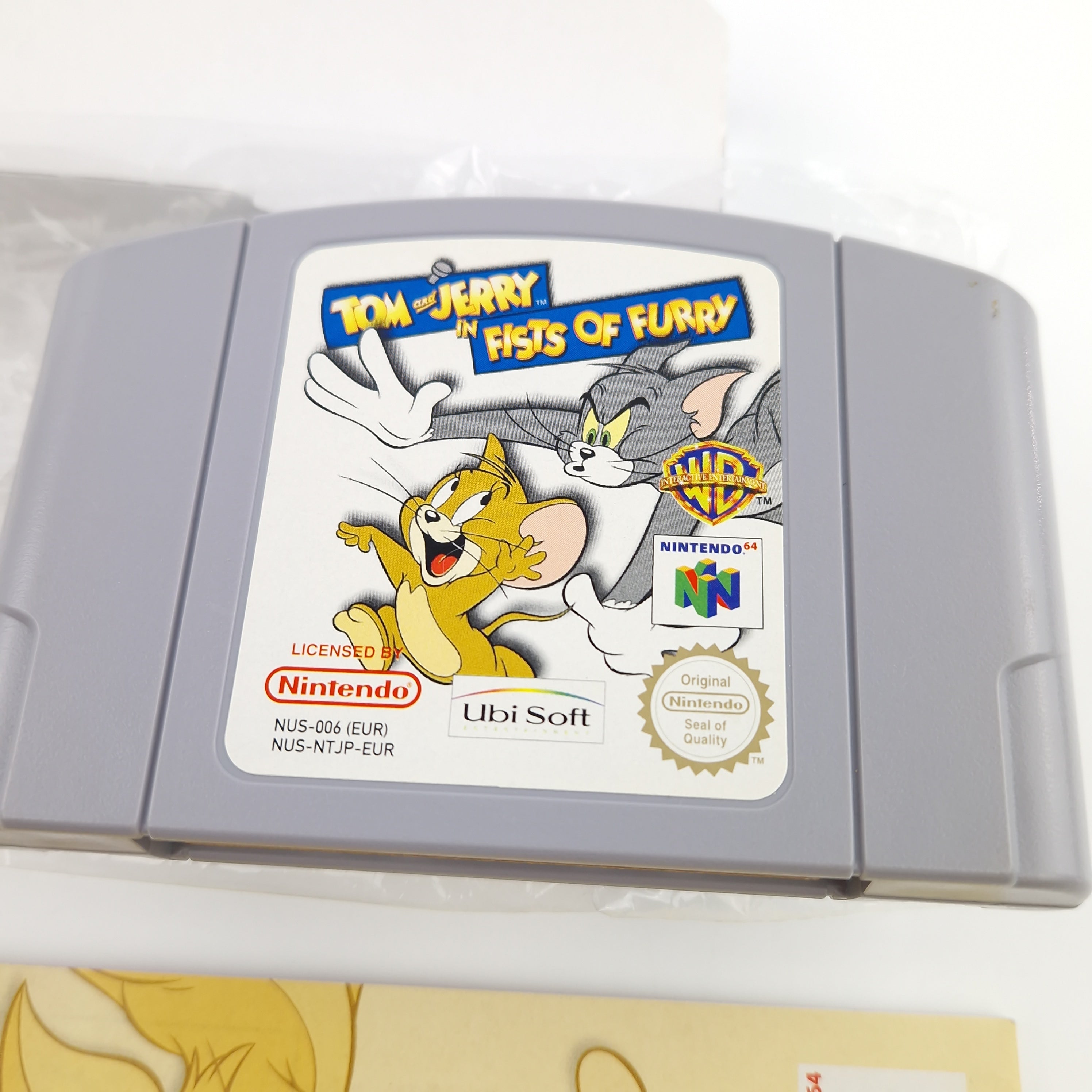 Nintendo 64 Spiel – Tom and Jerry Fists of Furry OVP N64