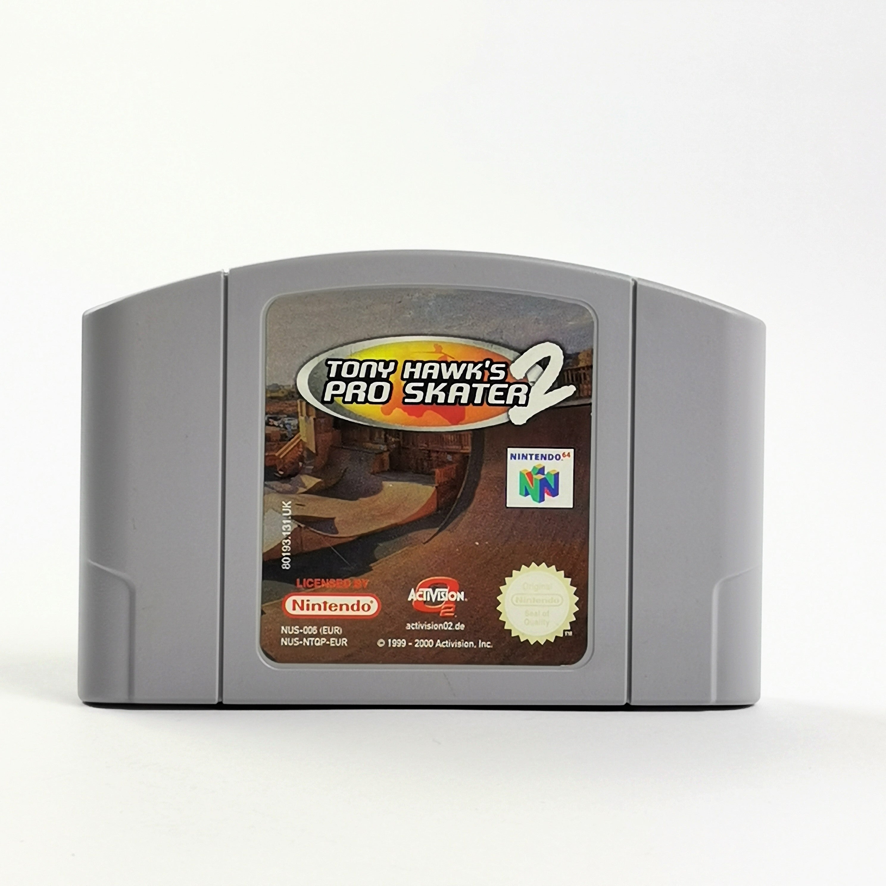 Nintendo 64 Spiel – Tony Hawk´s Pro Skater 2 N64 Modul PAL