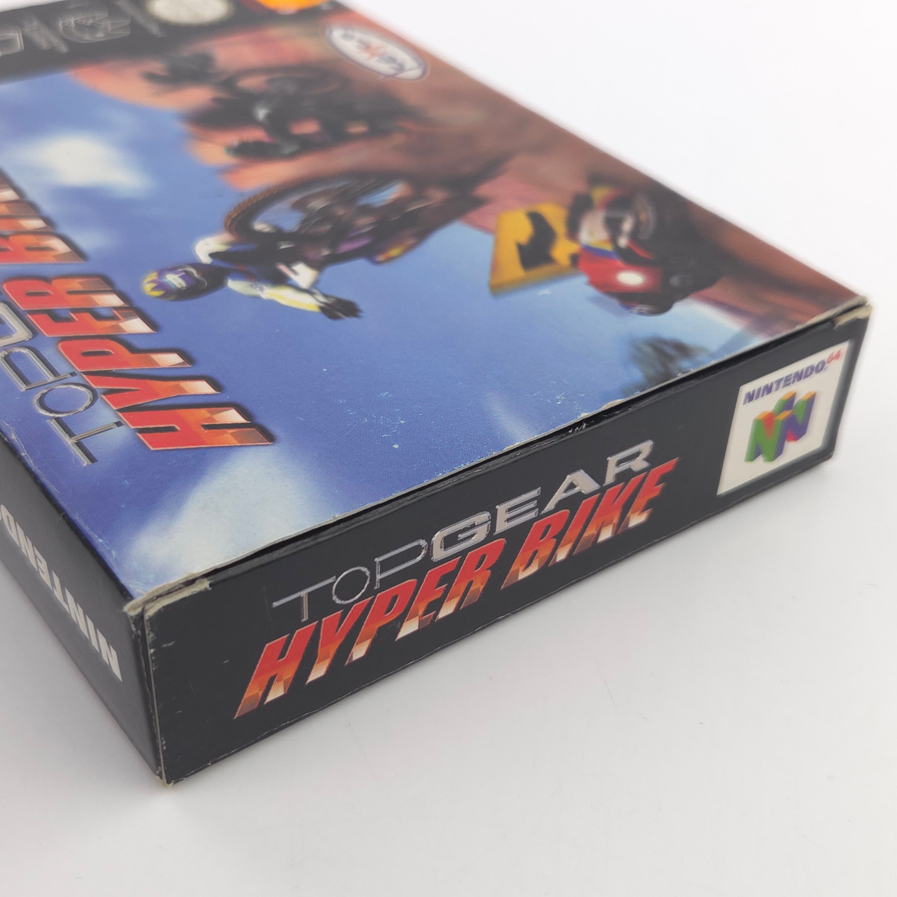 Nintendo 64 Spiel Top Gear Hyper Bike N64 OVP CIB PAL