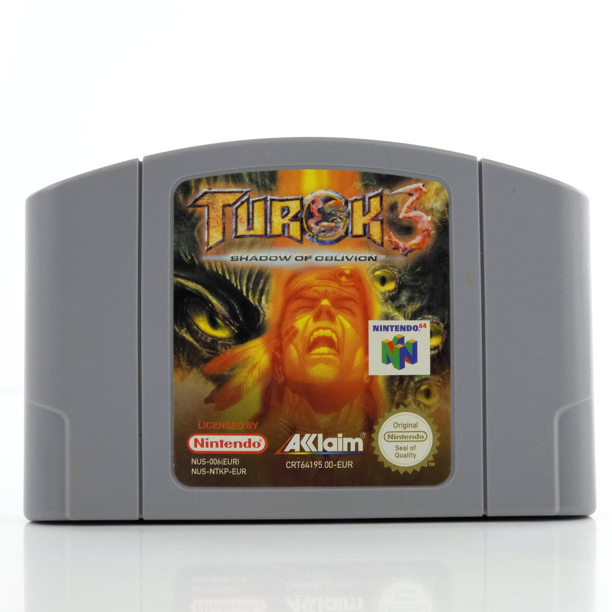 Nintendo 64 Spiel Turok 3 Shadow of Oblivion PAL