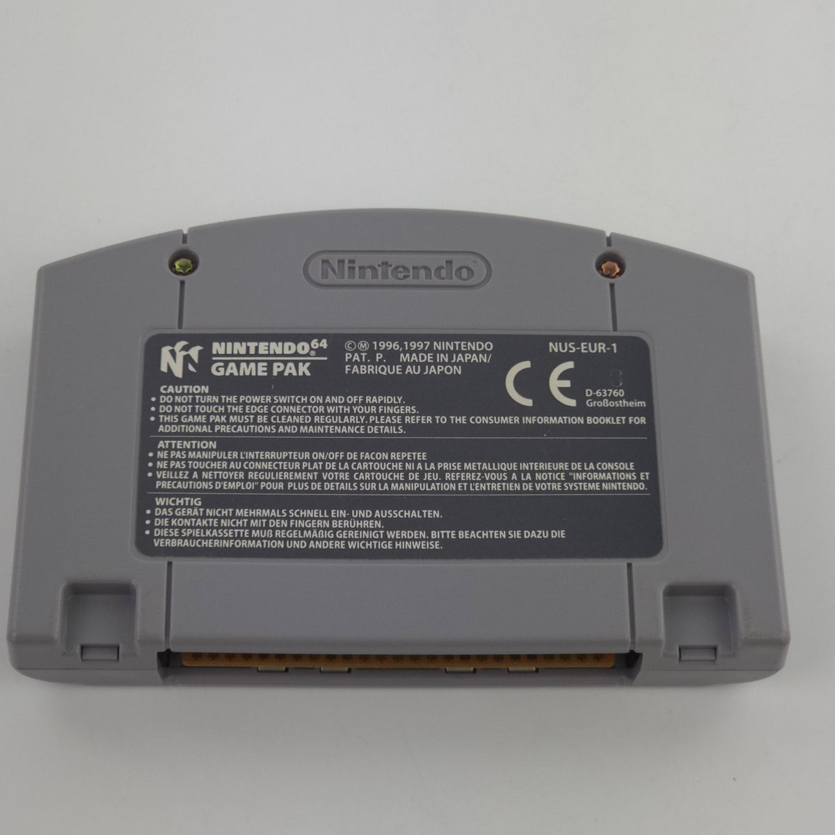 Nintendo 64 Spiel Turok 3 Shadow of Oblivion PAL