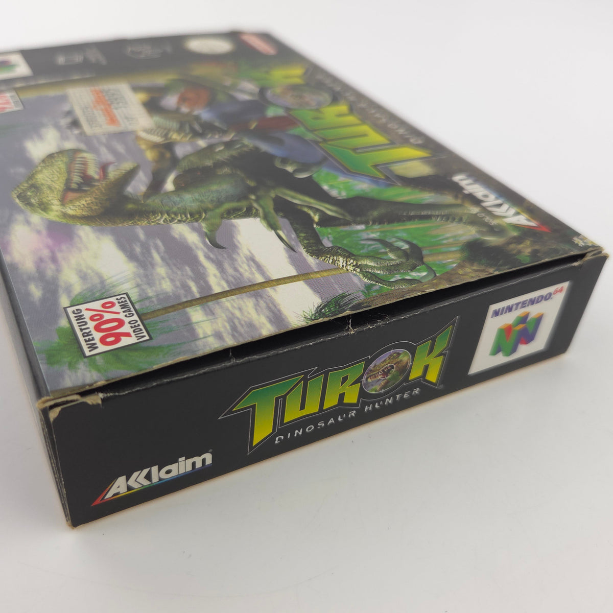 Nintendo 64 Spiel Turok Dinosaur Hunter OVP PAL
