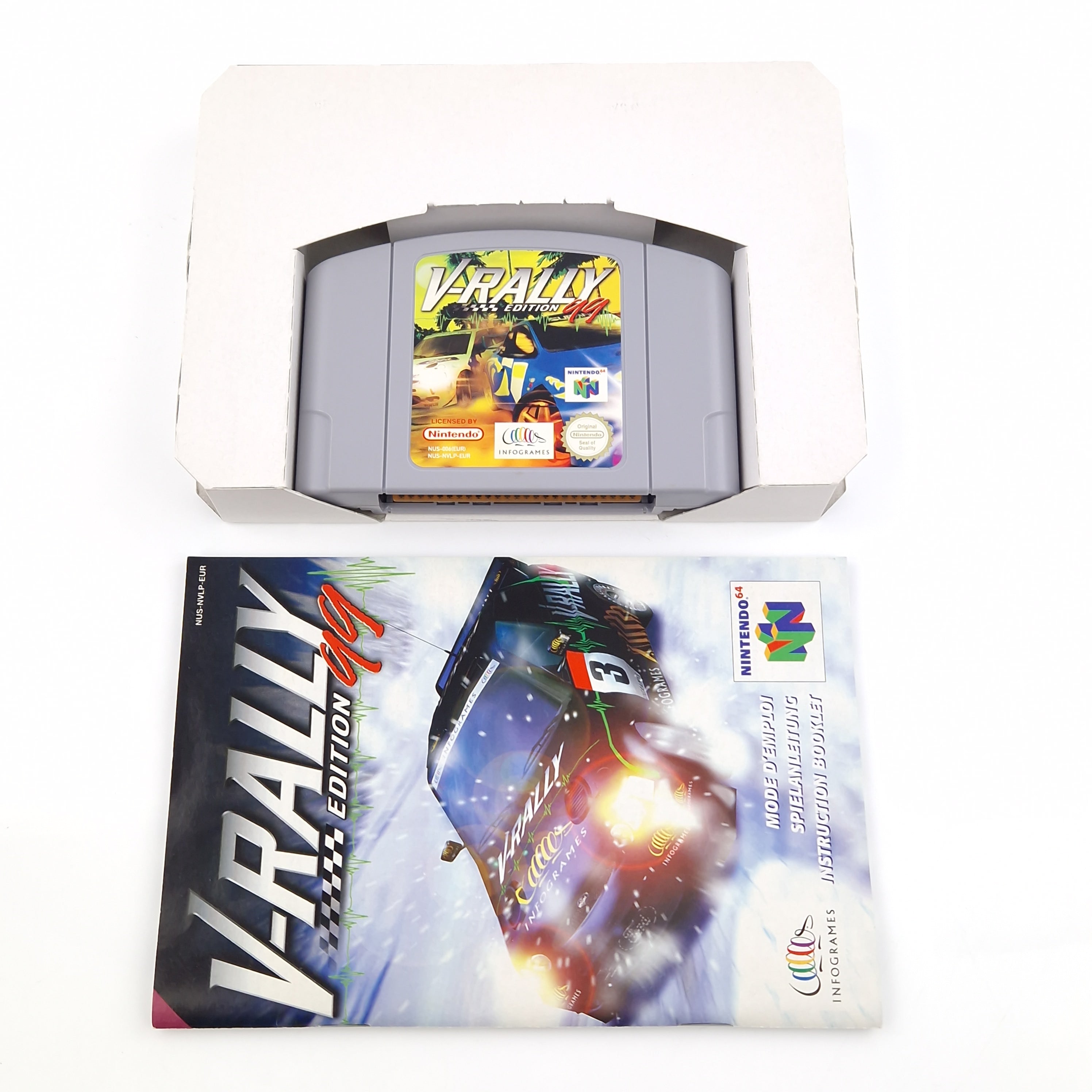 Nintendo 64 Spiel – V-Rally Edition 99 OVP PAL