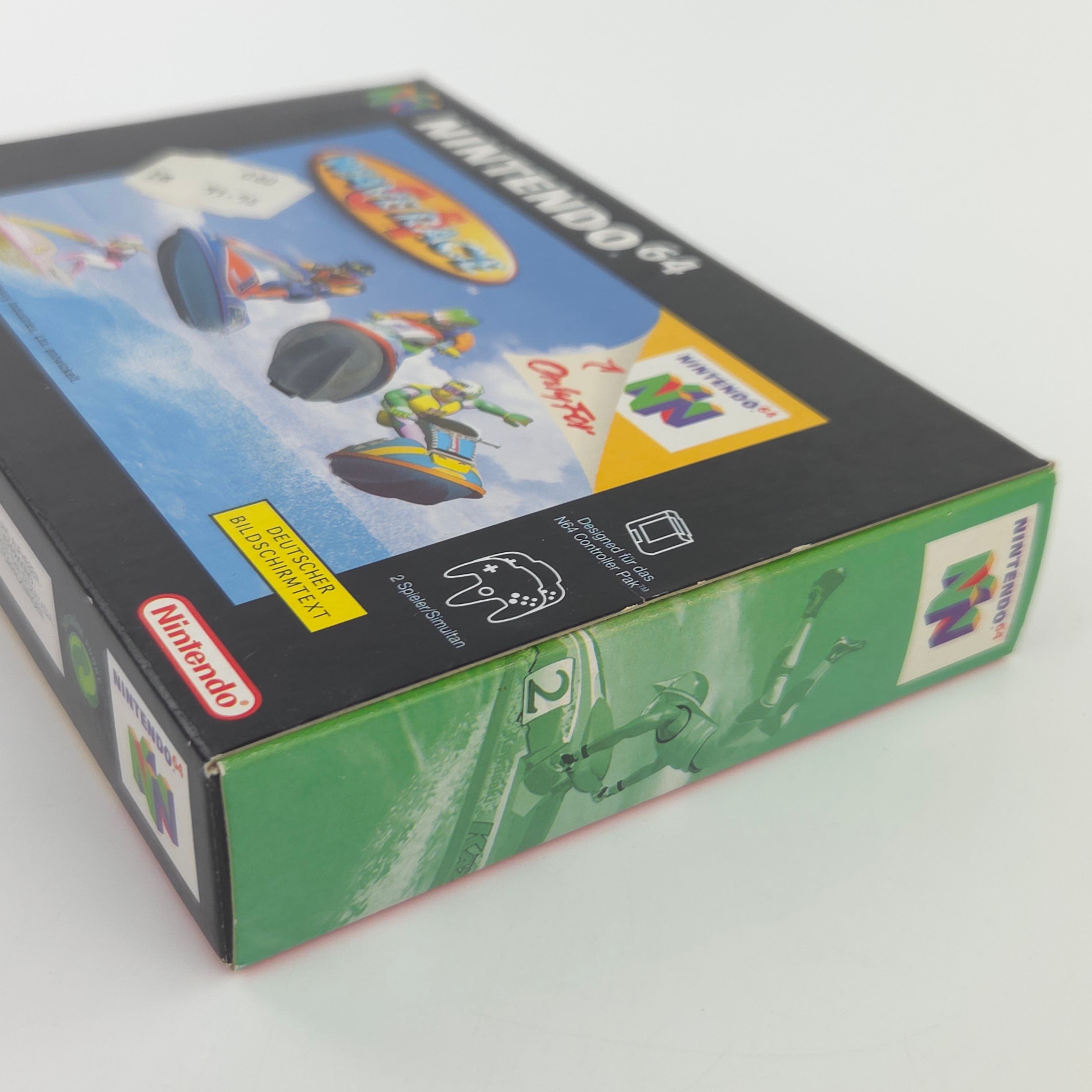 Nintendo 64 Spiel Wave Race 64 Modul Anleitung OVP PAL