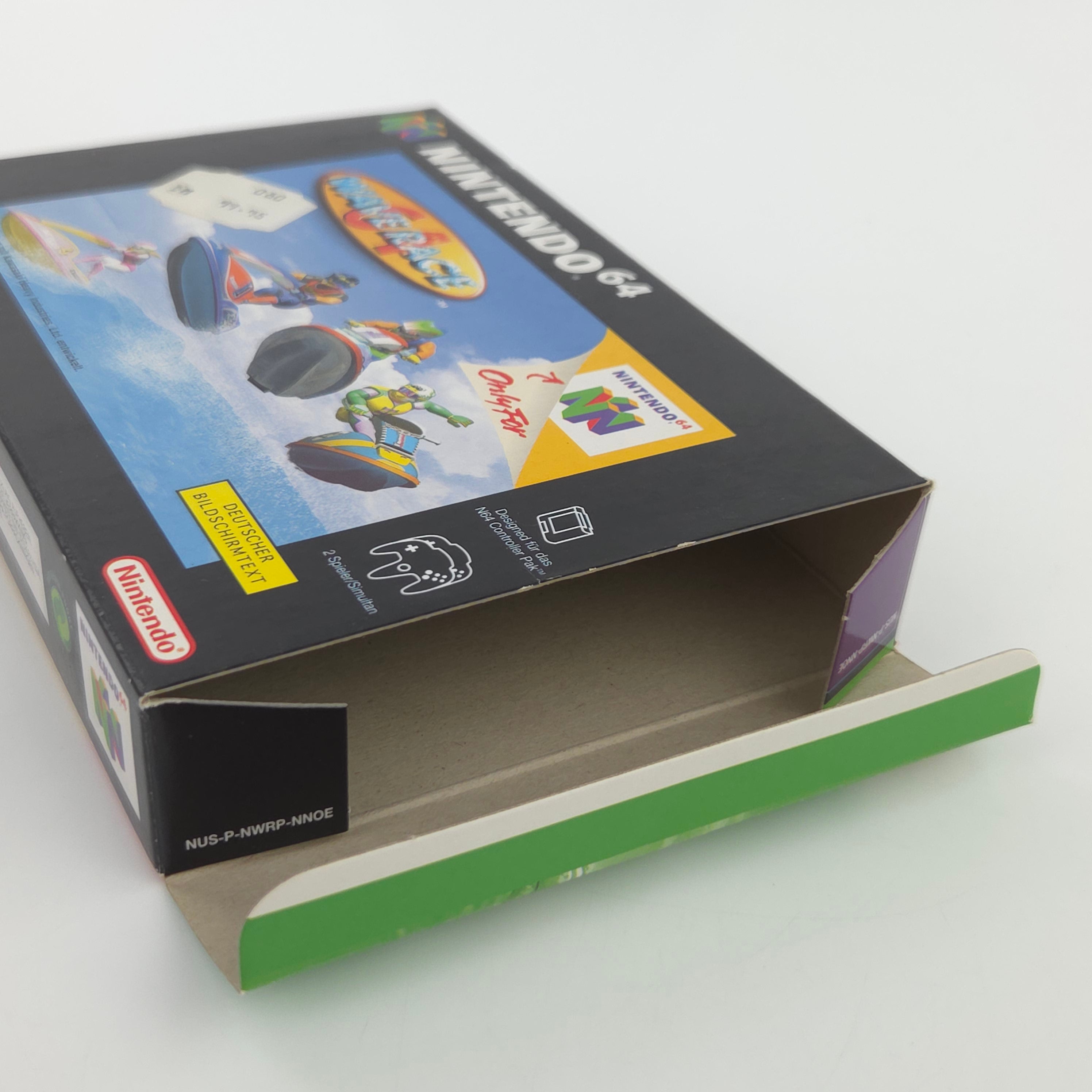 Nintendo 64 Spiel Wave Race 64 Modul Anleitung OVP PAL