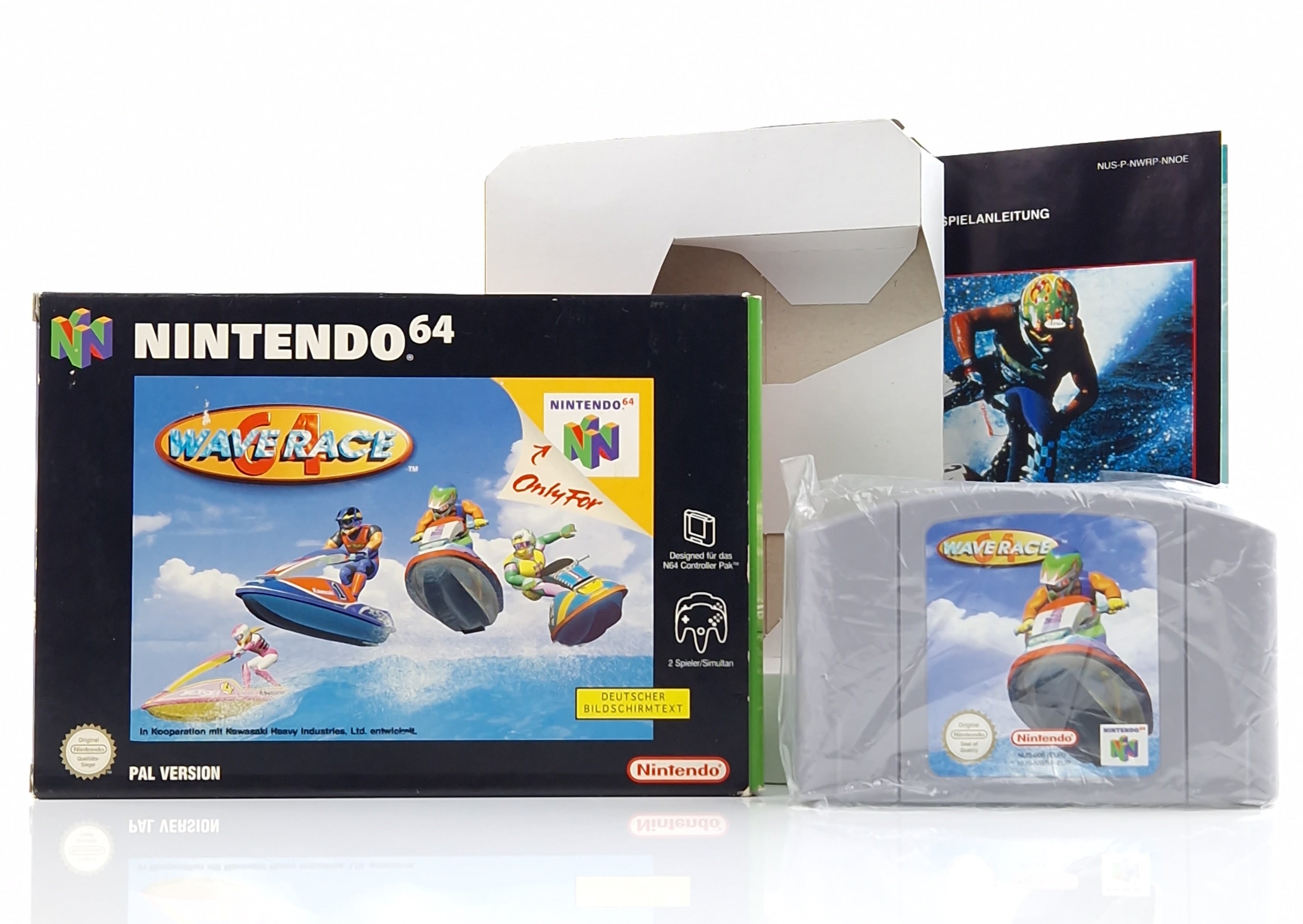 Nintendo 64 Spiel – Wave Race 64 PAL NNOE OVP CIB