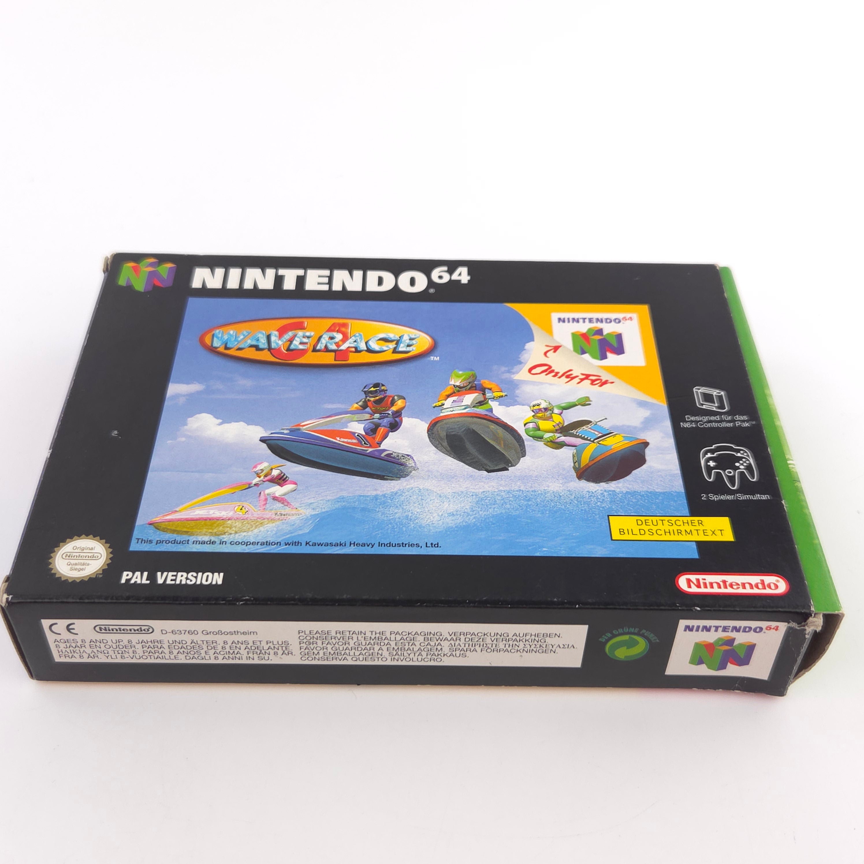 Nintendo 64 Spiel – Wave Race 64 (OVP PAL)