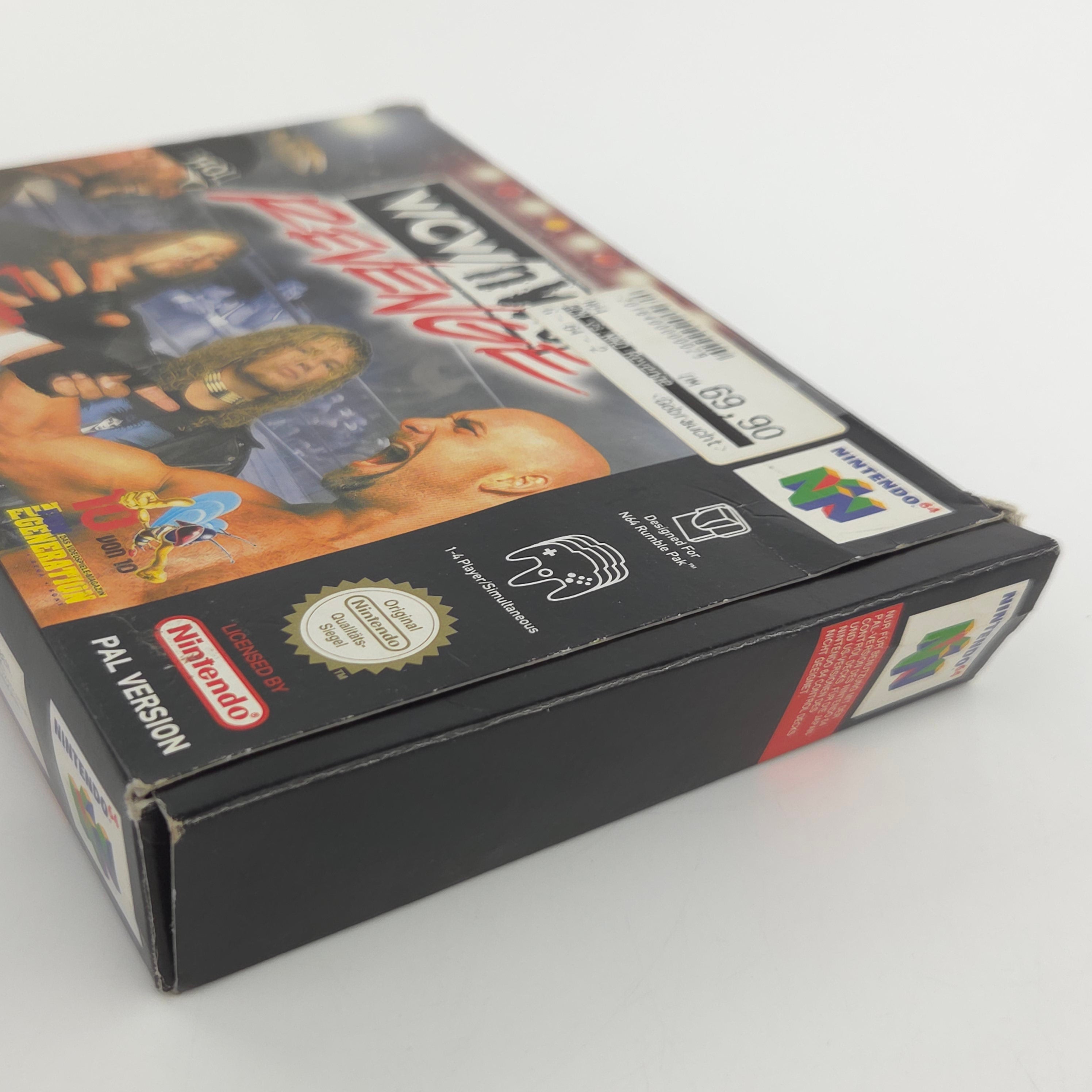 Nintendo 64 Spiel: WCW nWo Revenge Wrestling - Sport OVP (N64 PAL DE)