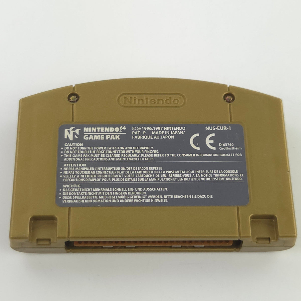 Nintendo 64 Spiel: Zelda Majoras Mask - N64 Modul (PAL EUR)