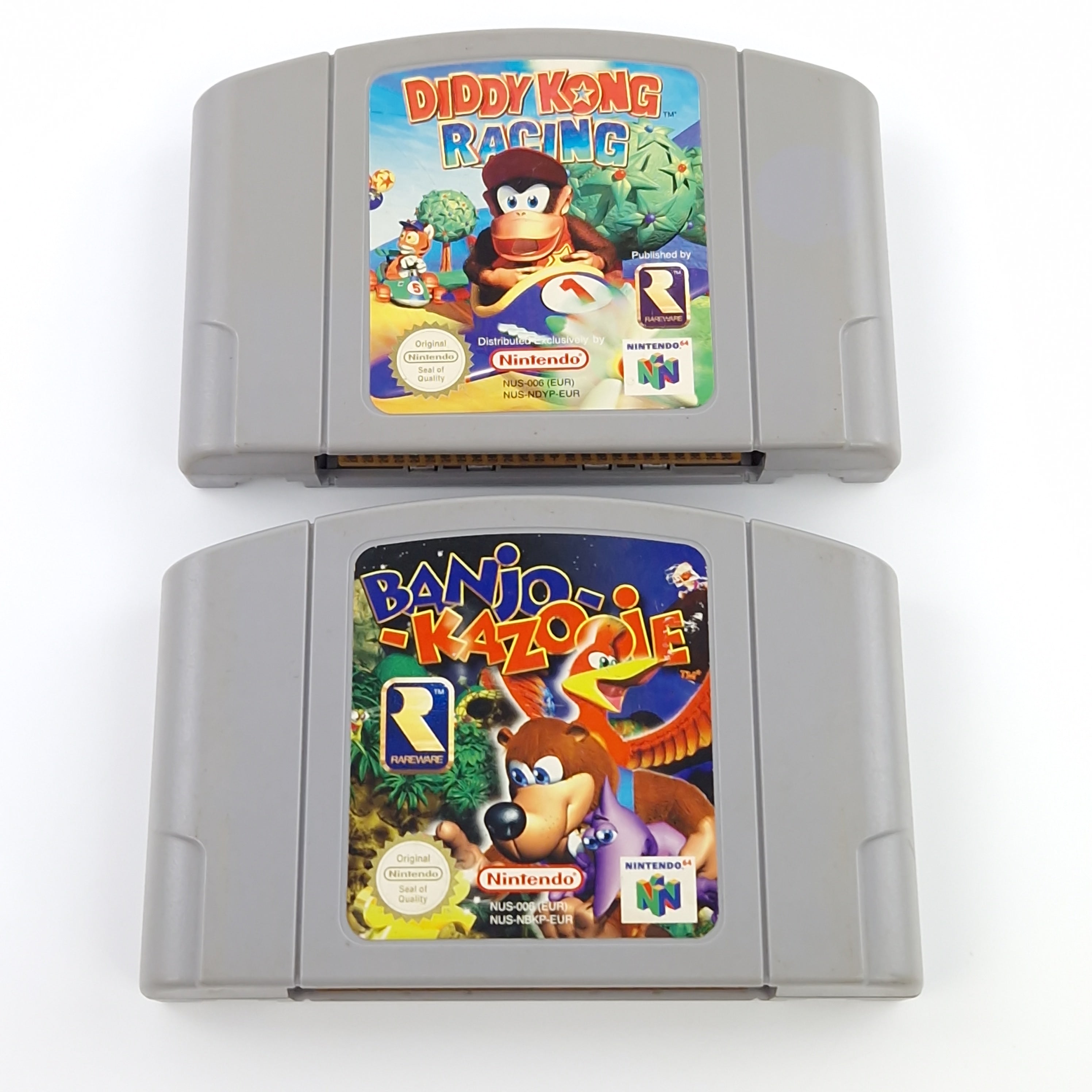 Nintendo 64 Spiel – Banjo Kazooie & Diddy Kong Racing PAL