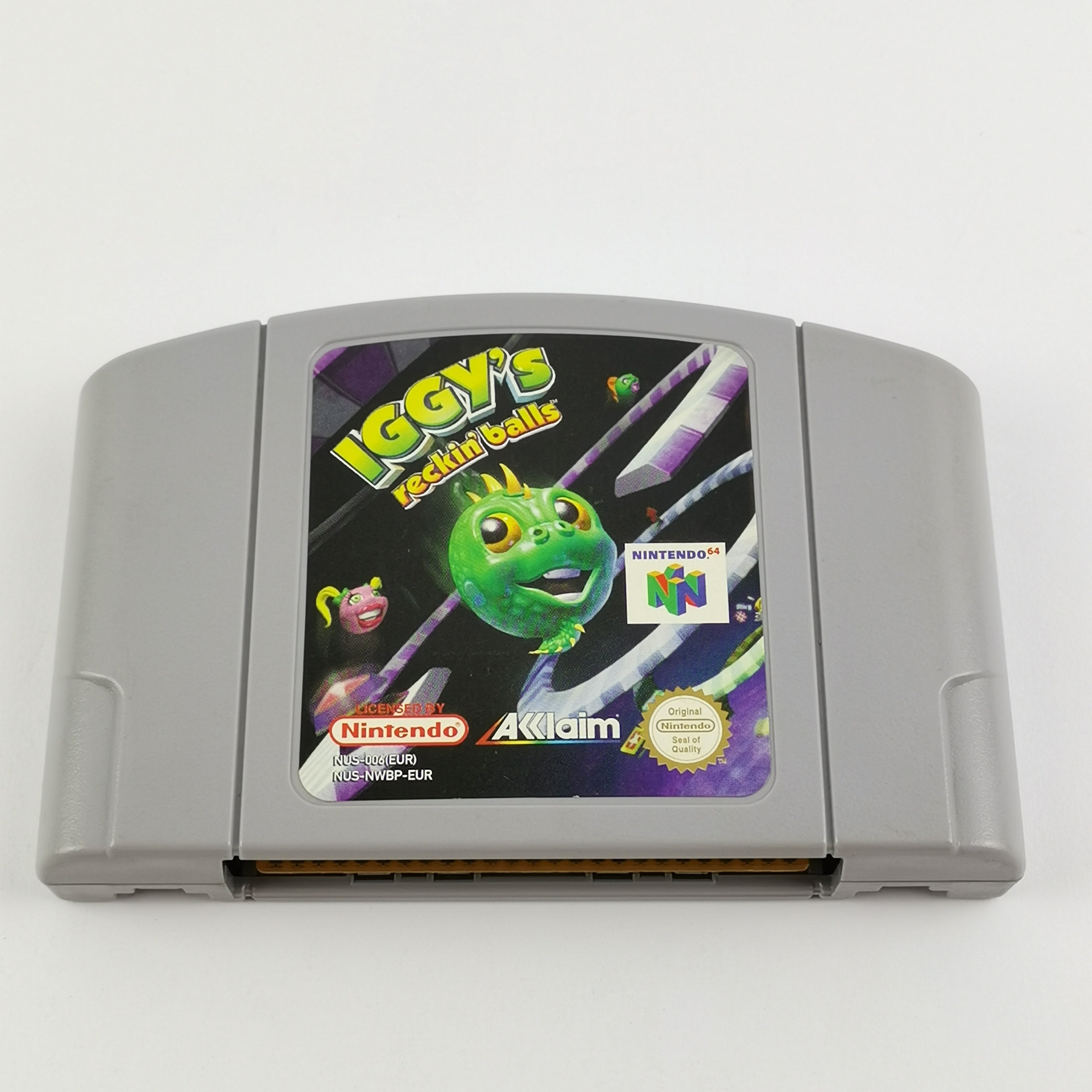 Nintendo 64 Spiel – Iggys Reckin Balls (N64 PAL)
