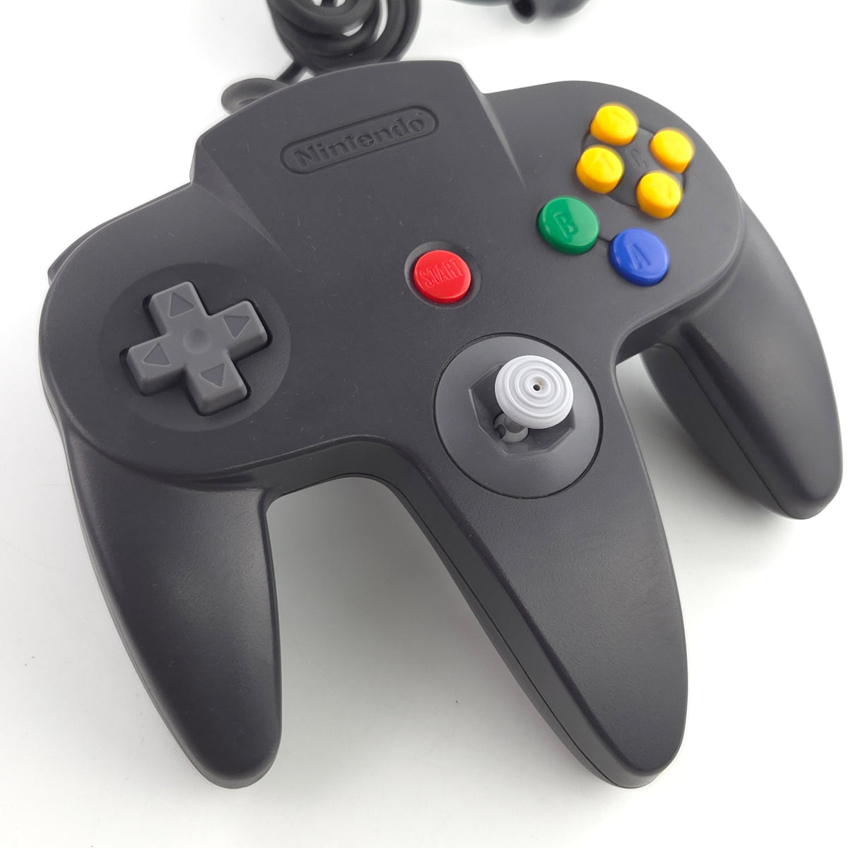 Nintendo 64 Zubehör: Original N64 Controller Gamepad (Farbe: Schwarz)