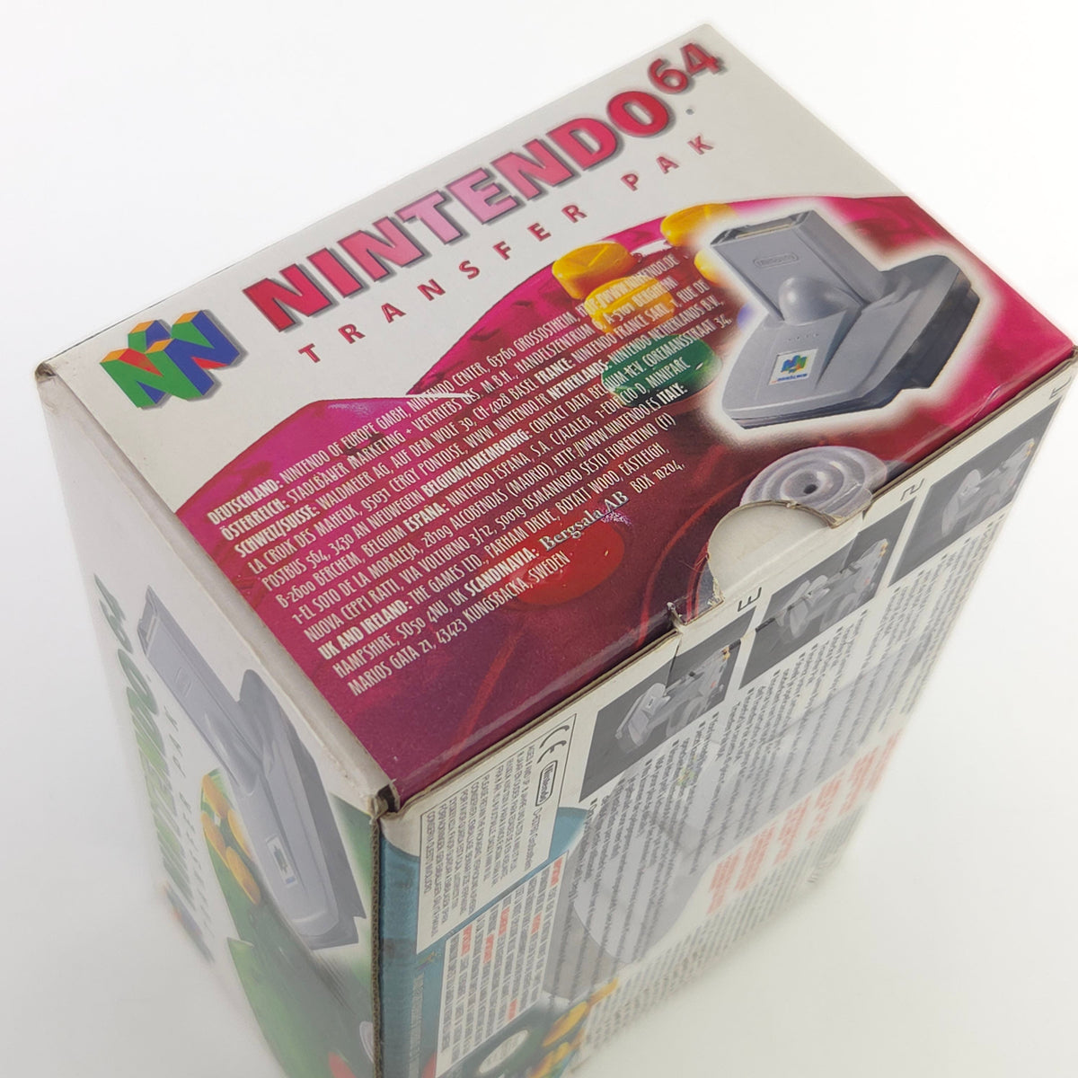 Nintendo 64 Zubehör Transfer Pak OVP Pokémon