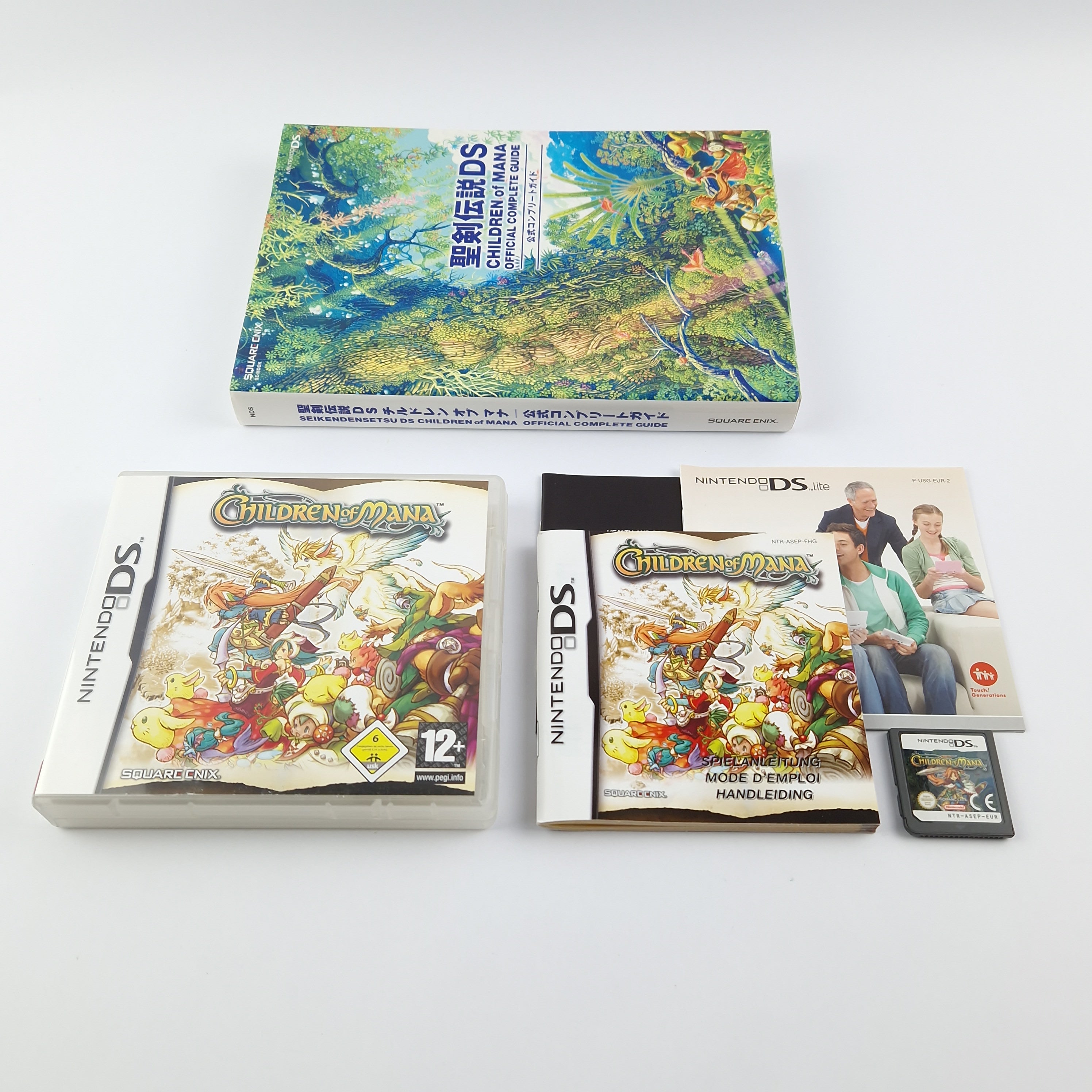 Nintendo DS Spiel: Children of Mana + JAPAN Official Complete Guide