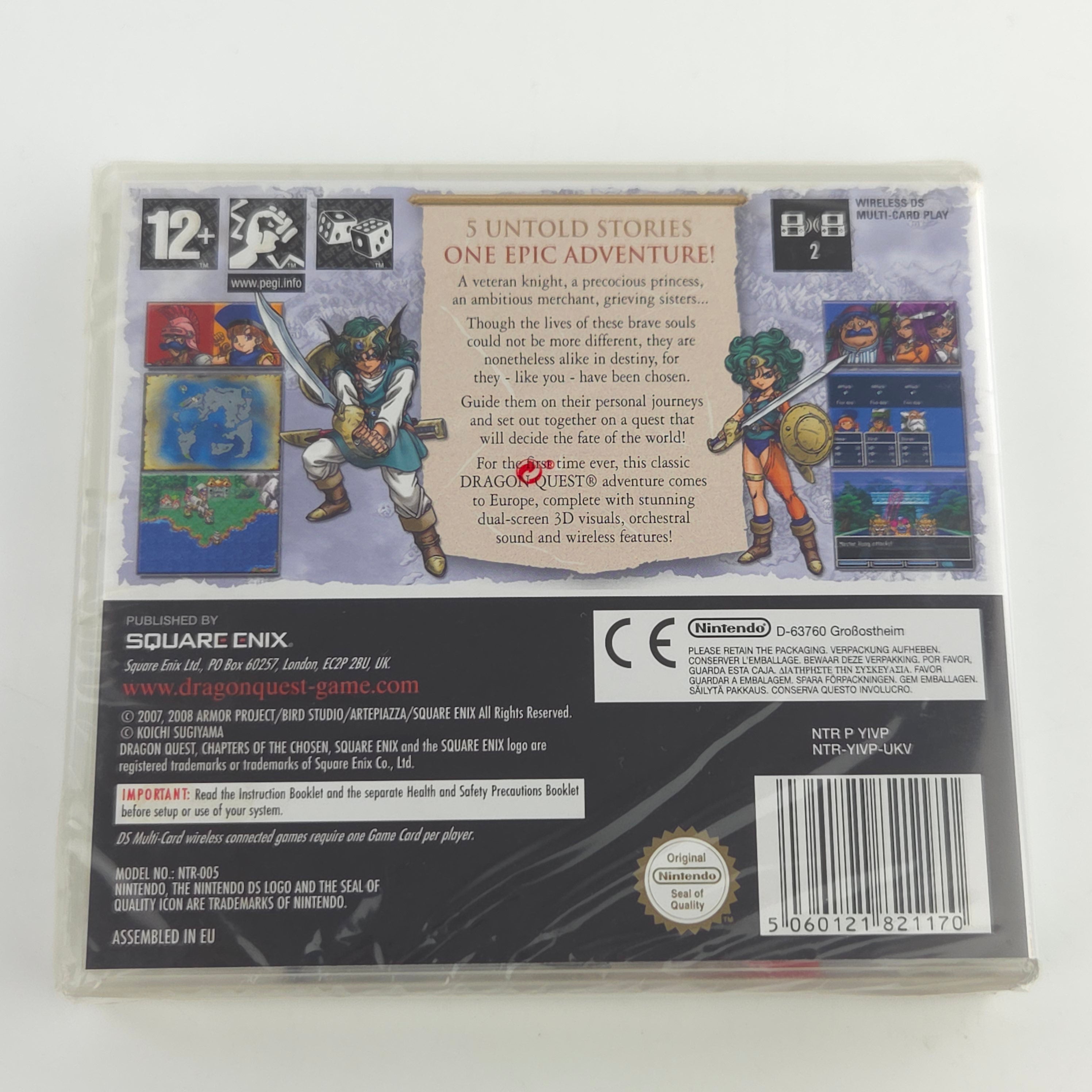 Nintendo DS Spiel – Dragon Quest The Chapters of the Chosen Neu