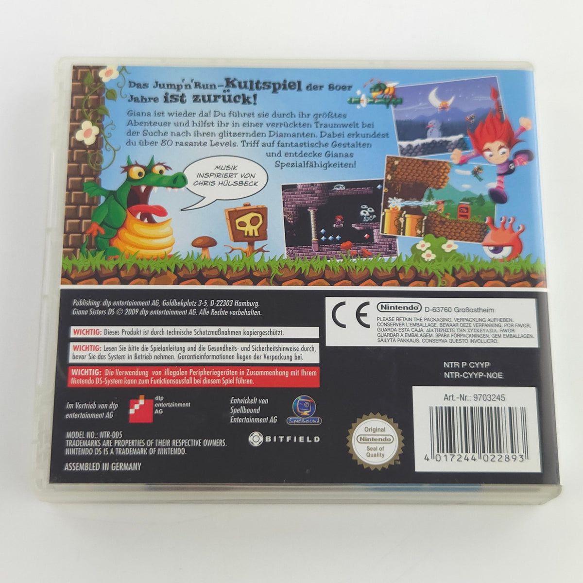 Nintendo DS Spiel: Giana Sisters - 3DS/2DS kompatibel (PAL DE)