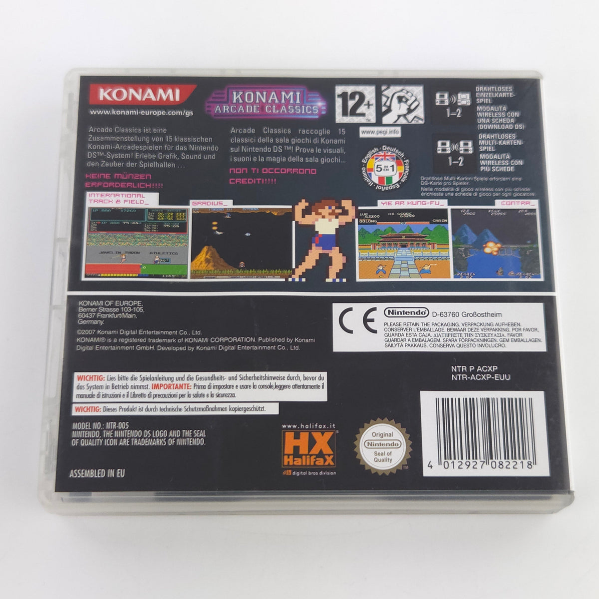 Nintendo DS Spiel Konami Arcade Classics EUR OVP