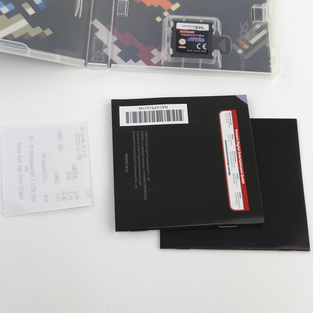 Nintendo DS Spiel Konami Arcade Classics EUR OVP