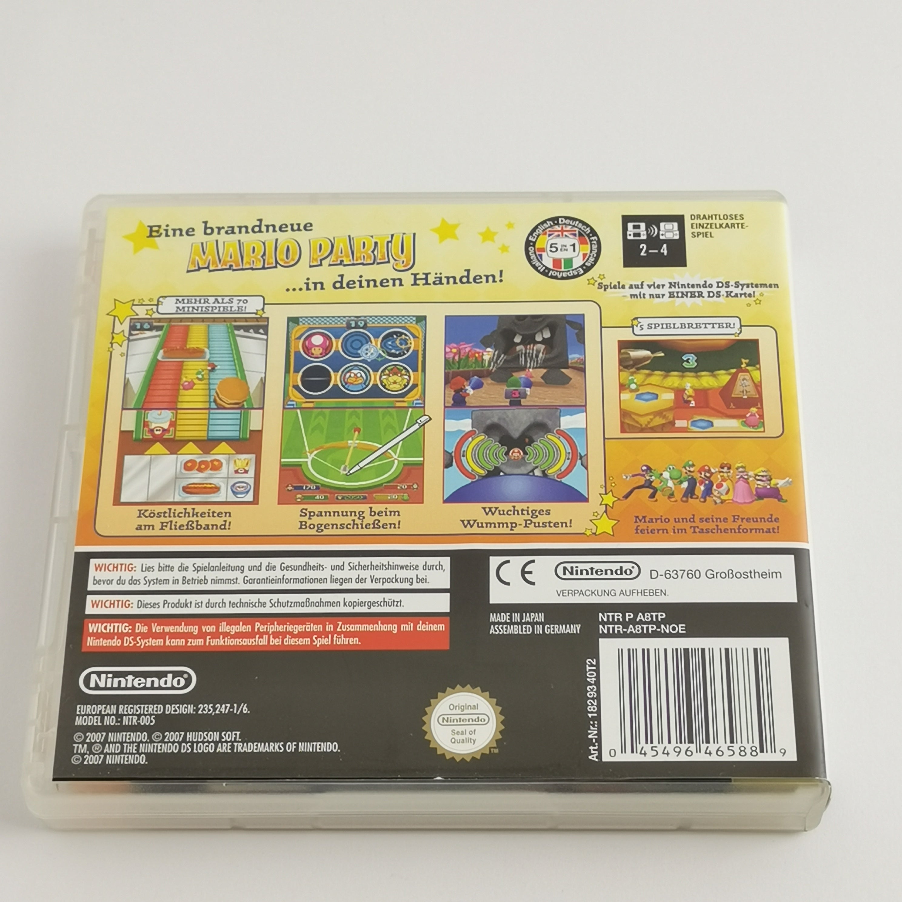 Nintendo DS Spiel – Mario Party DS OVP PAL