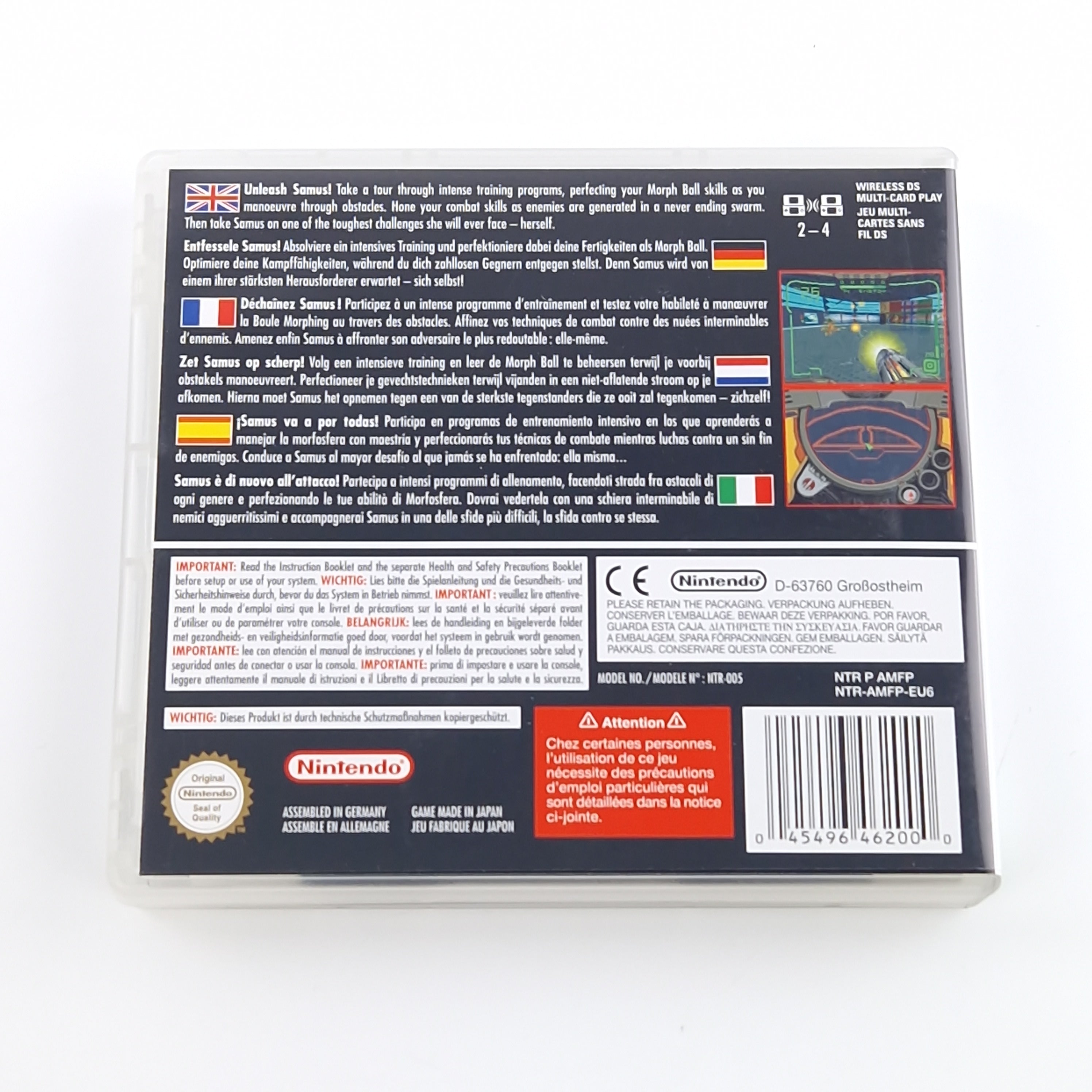 Nintendo DS Spiel – Metroid Prime Hunters First Hunt OVP